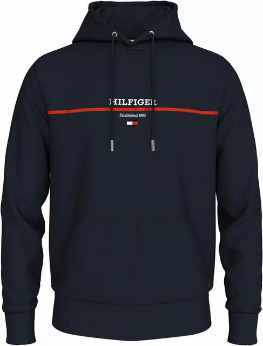 Tommy Hilfiger Hoodie HILFIGER STRIPE TERRY HOODY günstig online kaufen