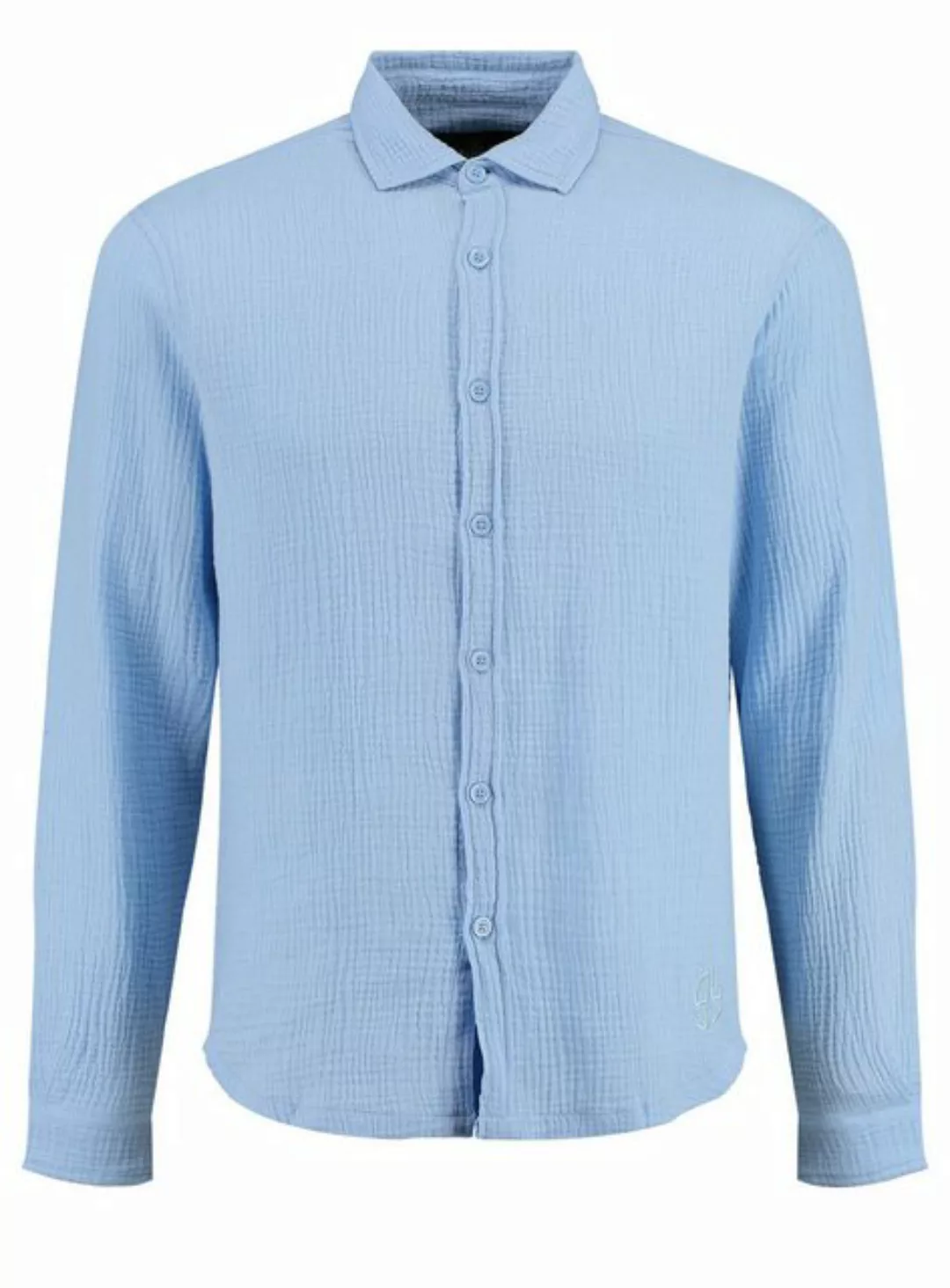 Key Largo Langarmhemd Herren Freizeithemd MSH FINCA (1-tlg) günstig online kaufen
