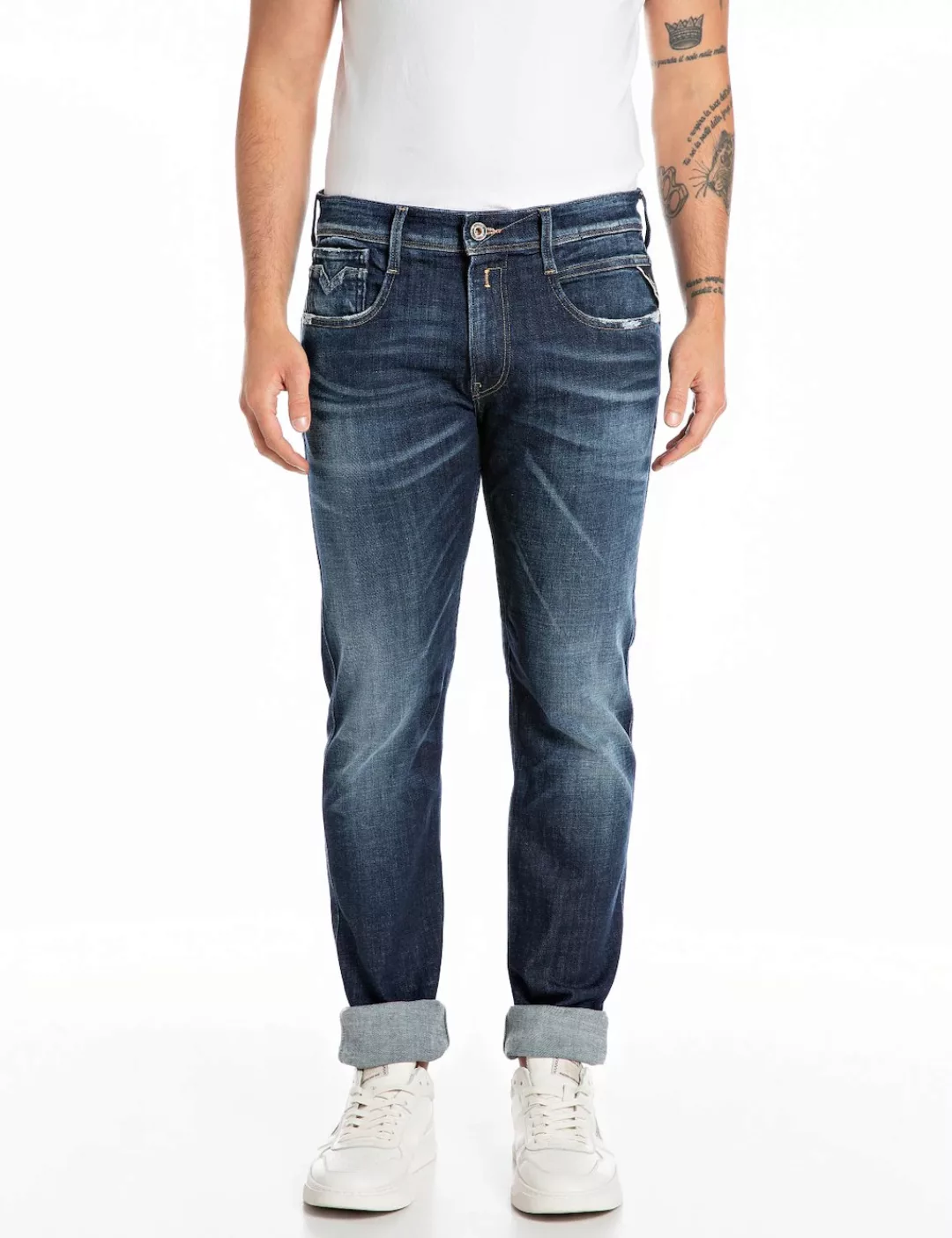 Replay Slim-fit-Jeans ANBASS Jeans günstig online kaufen