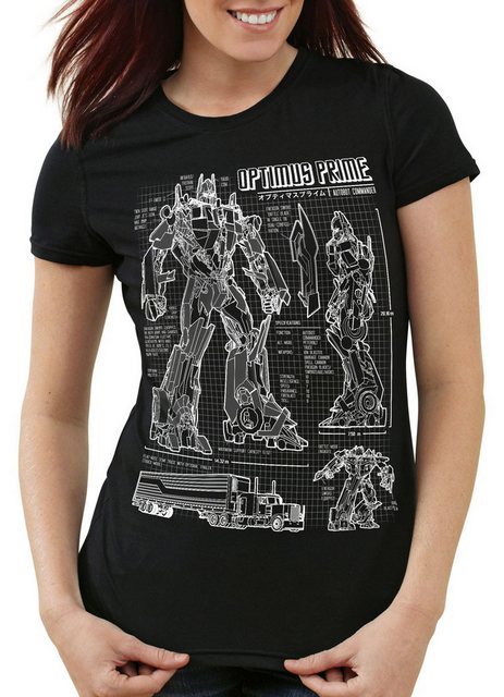 style3 T-Shirt Optimus Prime blaupause autobot transformers günstig online kaufen