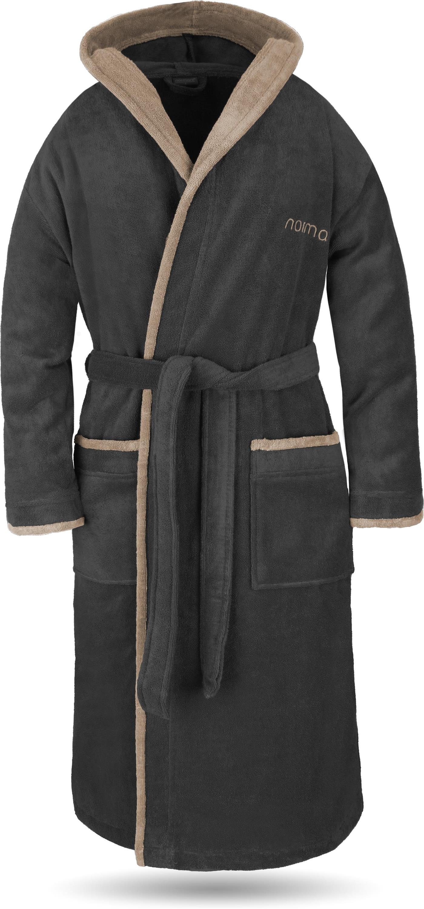 normani Unisex-Bademantel Unisex Baumwoll-Bademantel Rob, 122, günstig online kaufen