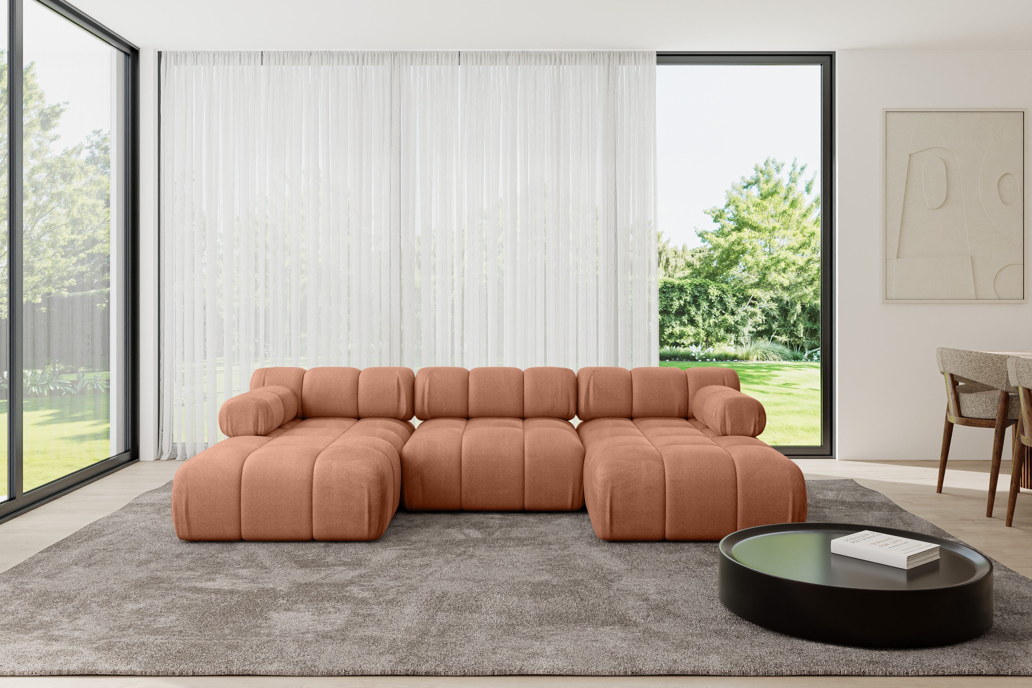 ALTDECOR Wohnlandschaft Tesso-U1, Corner Sofa U-Form günstig online kaufen