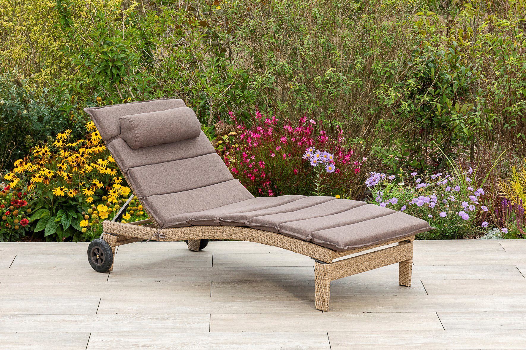 MERXX Gartenliege Andalusia, 1 St., zerlegbar, günstig online kaufen