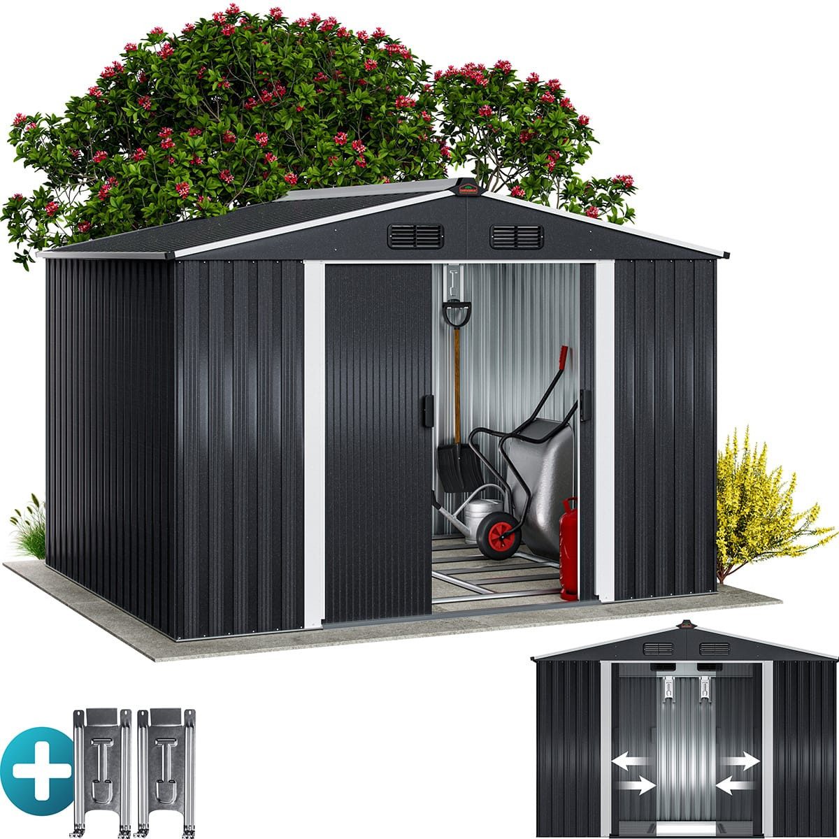 Gardebruk Gerätehaus, BxT: 205x260 cm, XXL günstig online kaufen