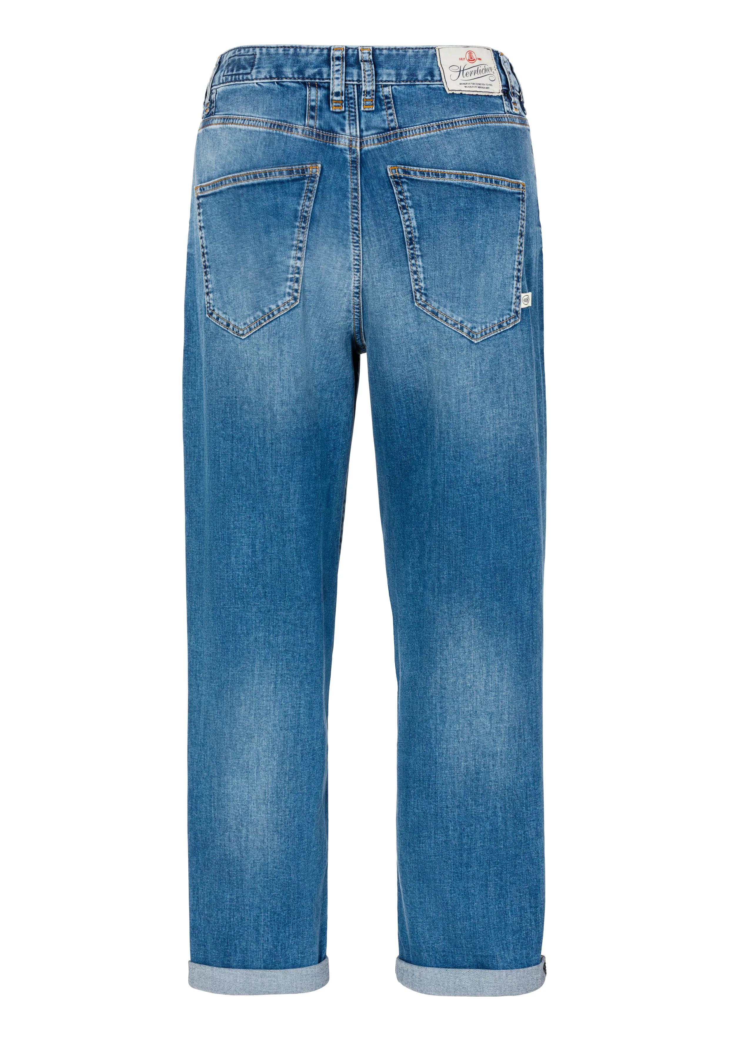 Herrlicher Straight-Jeans "Brooke Recycled Denim Light", krempelbar günstig online kaufen