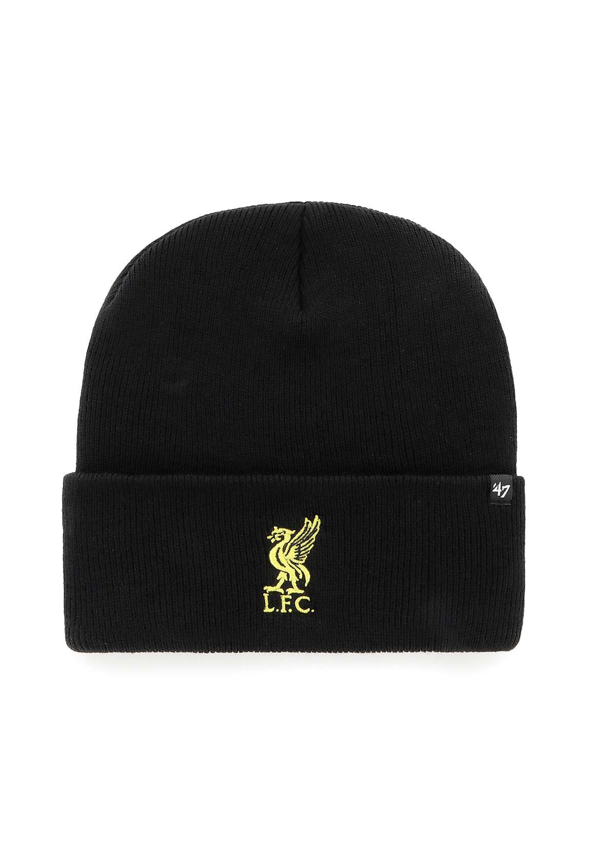 47 Brand Beanie EPL-LIVERPOOL FC EPL-HYMKR04ACE-BKC Schwarz Gelb günstig online kaufen