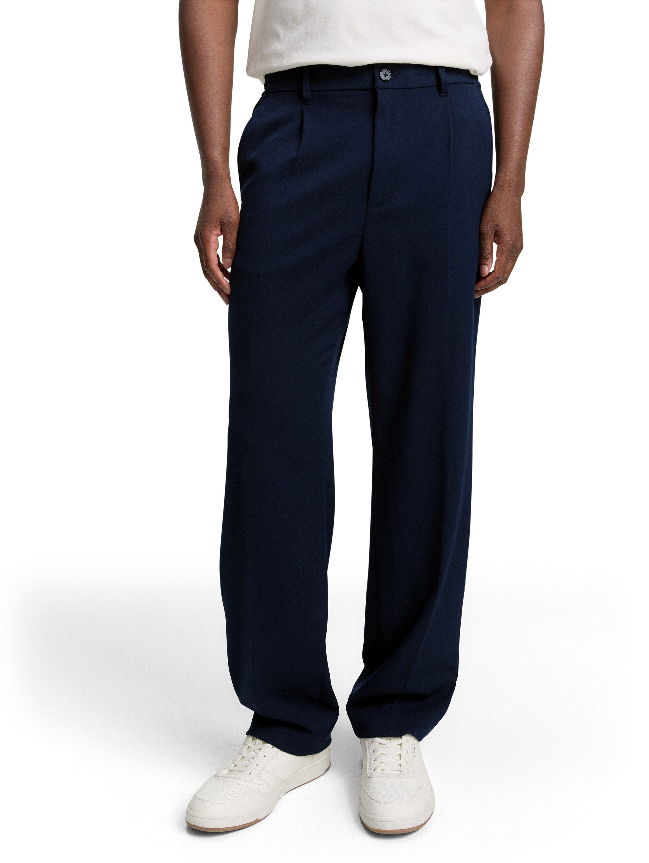 TOM TAILOR Denim Chinohose mit Bügelfalte günstig online kaufen