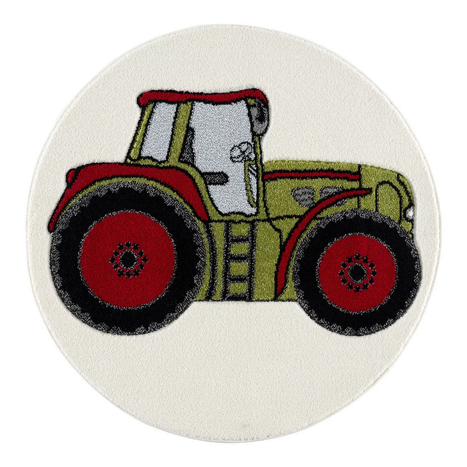 home24 Kinderteppich Traktor rund günstig online kaufen