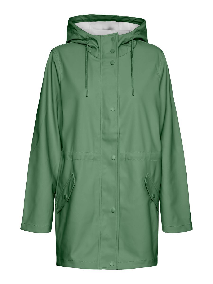 VERO MODA Beschichtete Jacke Damen Grün günstig online kaufen