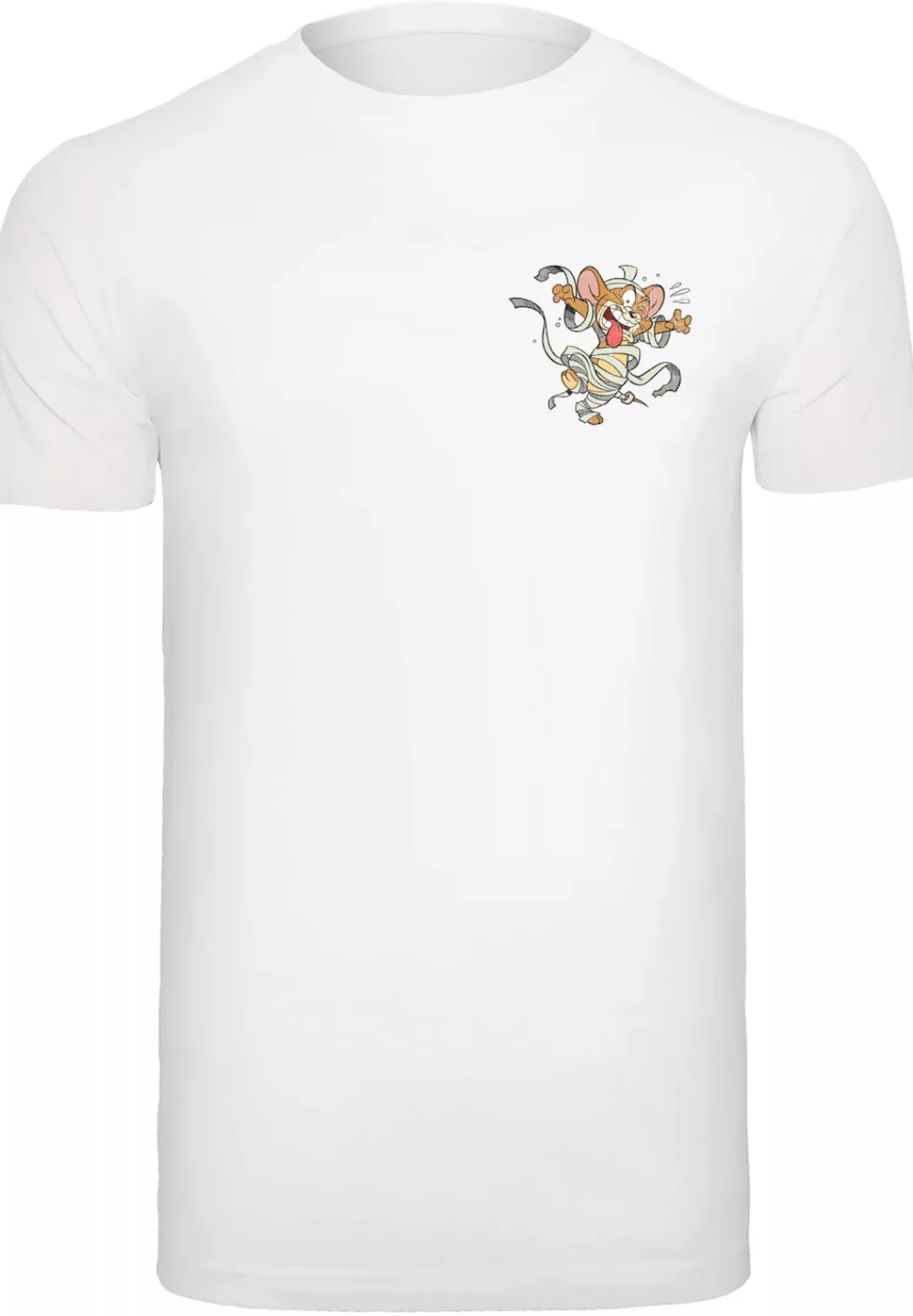 F4NT4STIC T-Shirt "Tom und Jerry Faux Pocket Mummy Jerry", Print günstig online kaufen