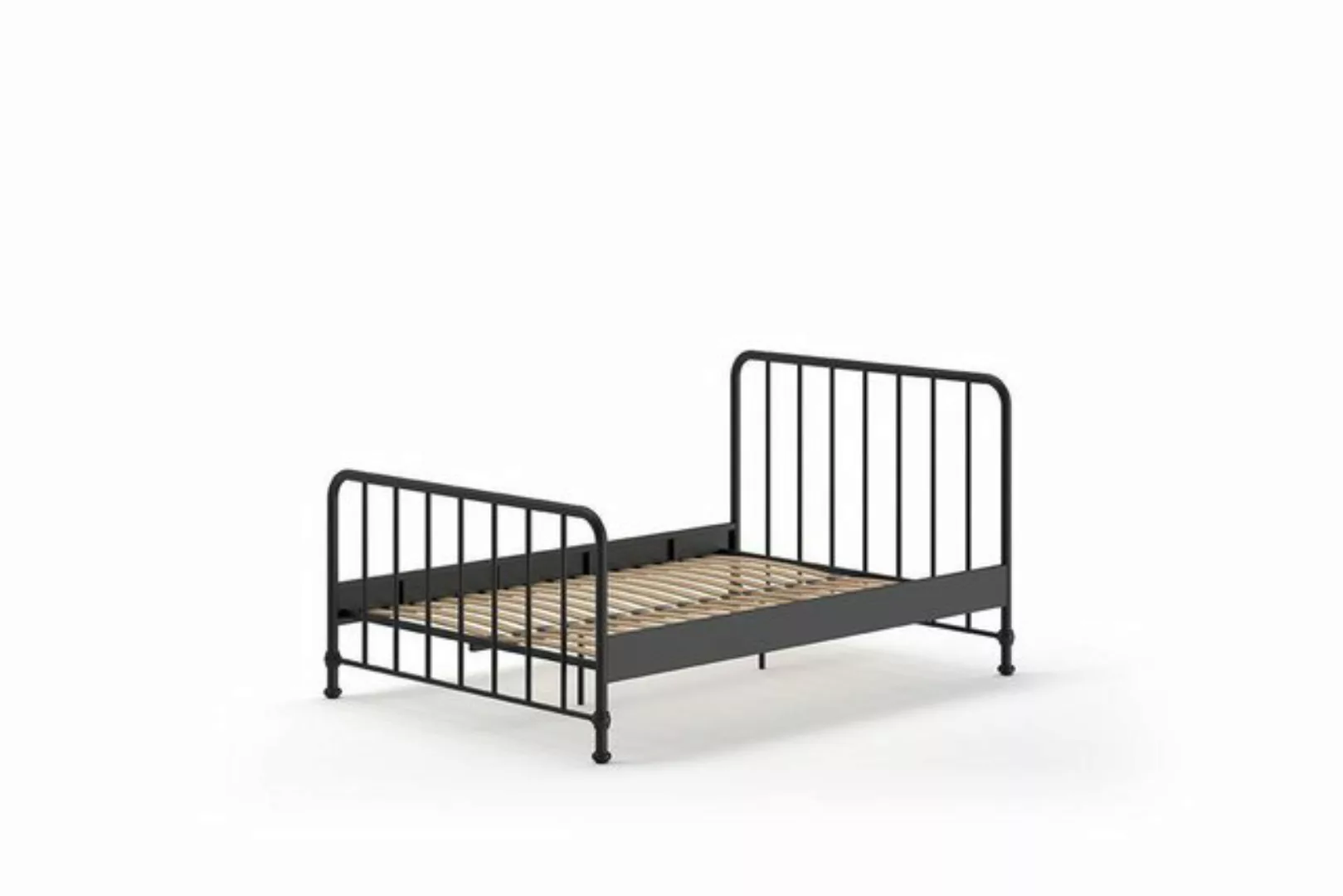 58 aufm Kessel Bettgestell Metallbett Kay 147x207x110 Einzelbett Metall Sch günstig online kaufen