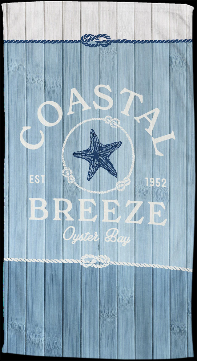 good morning Strandtuch »Breeze«, (Packung, 1 St., 1 stuck strandtuch), Mik günstig online kaufen