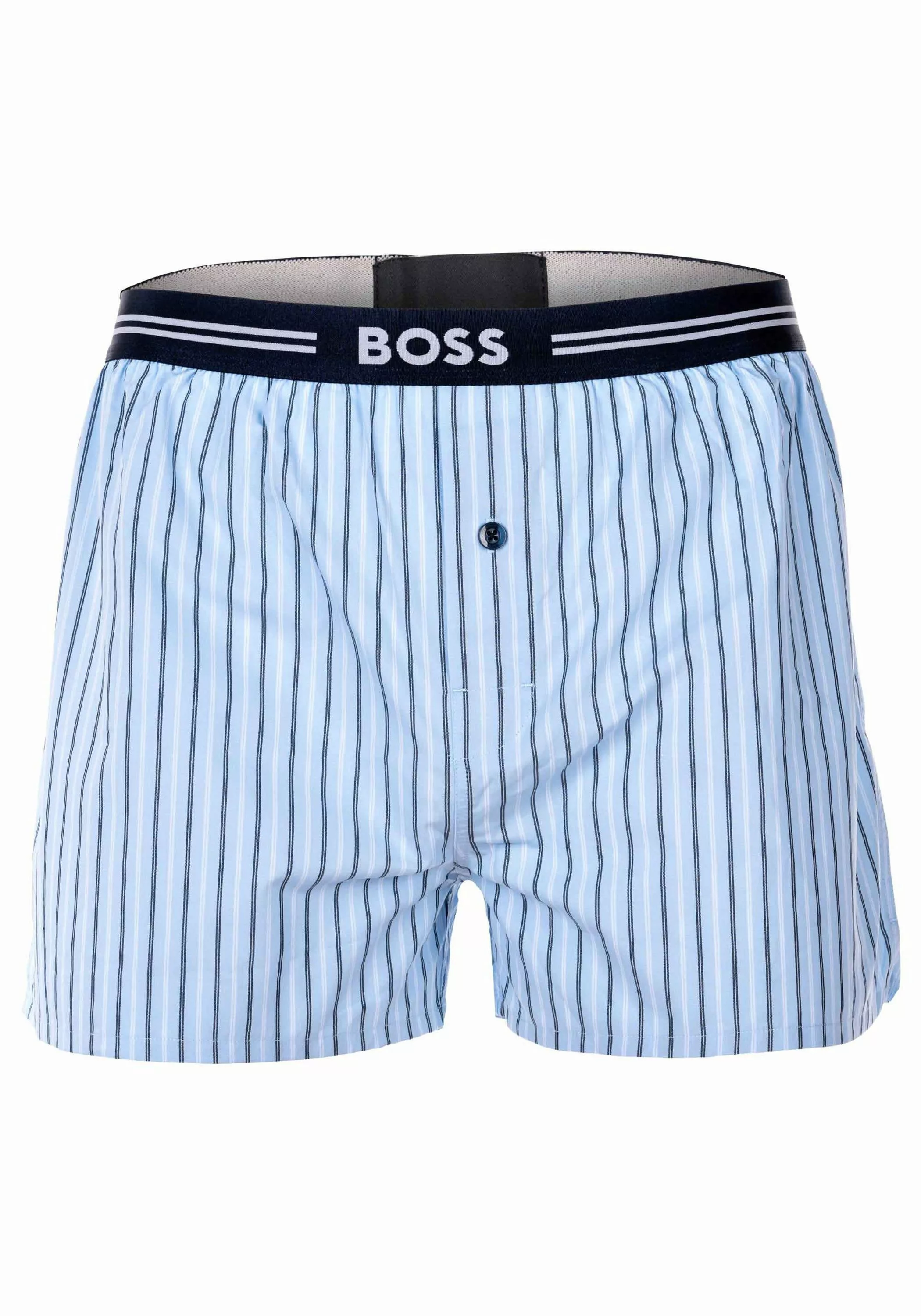 BOSS Boxershorts "3P Woven Boxer", (Packung, 3 St., 3er Pack), mit Eingriff günstig online kaufen