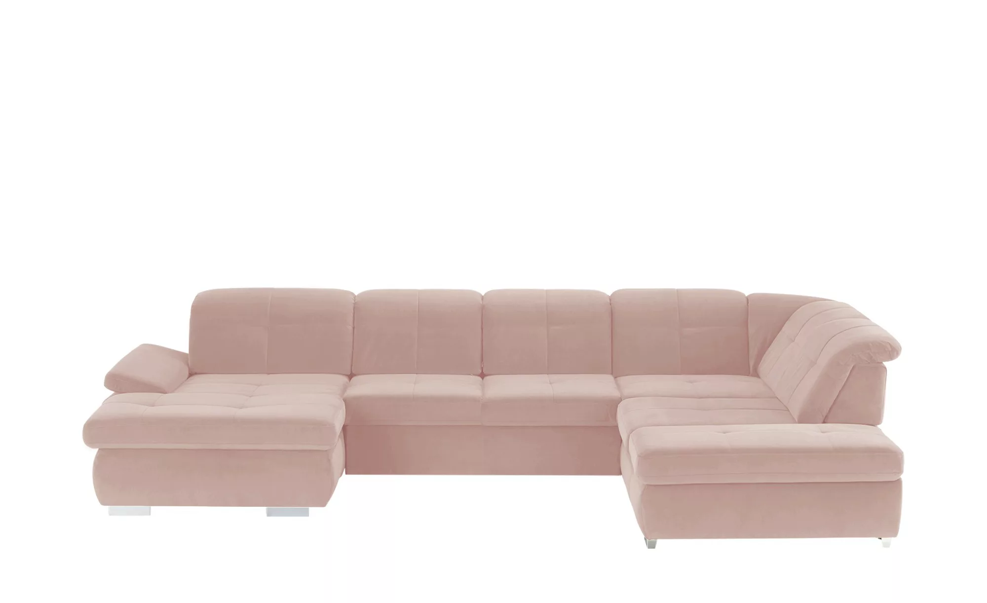Lounge Collection Wohnlandschaft Mikrofaser  Affair ¦ rosa/pink ¦ Maße (cm) günstig online kaufen