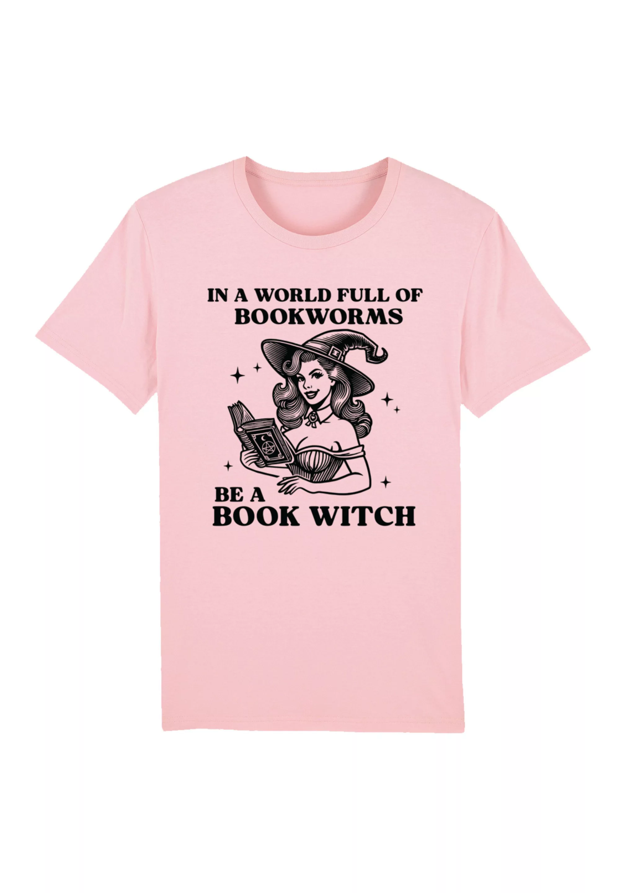 F4NT4STIC T-Shirt "Halloween Witch be a book witch", Premium Qualität, Hall günstig online kaufen