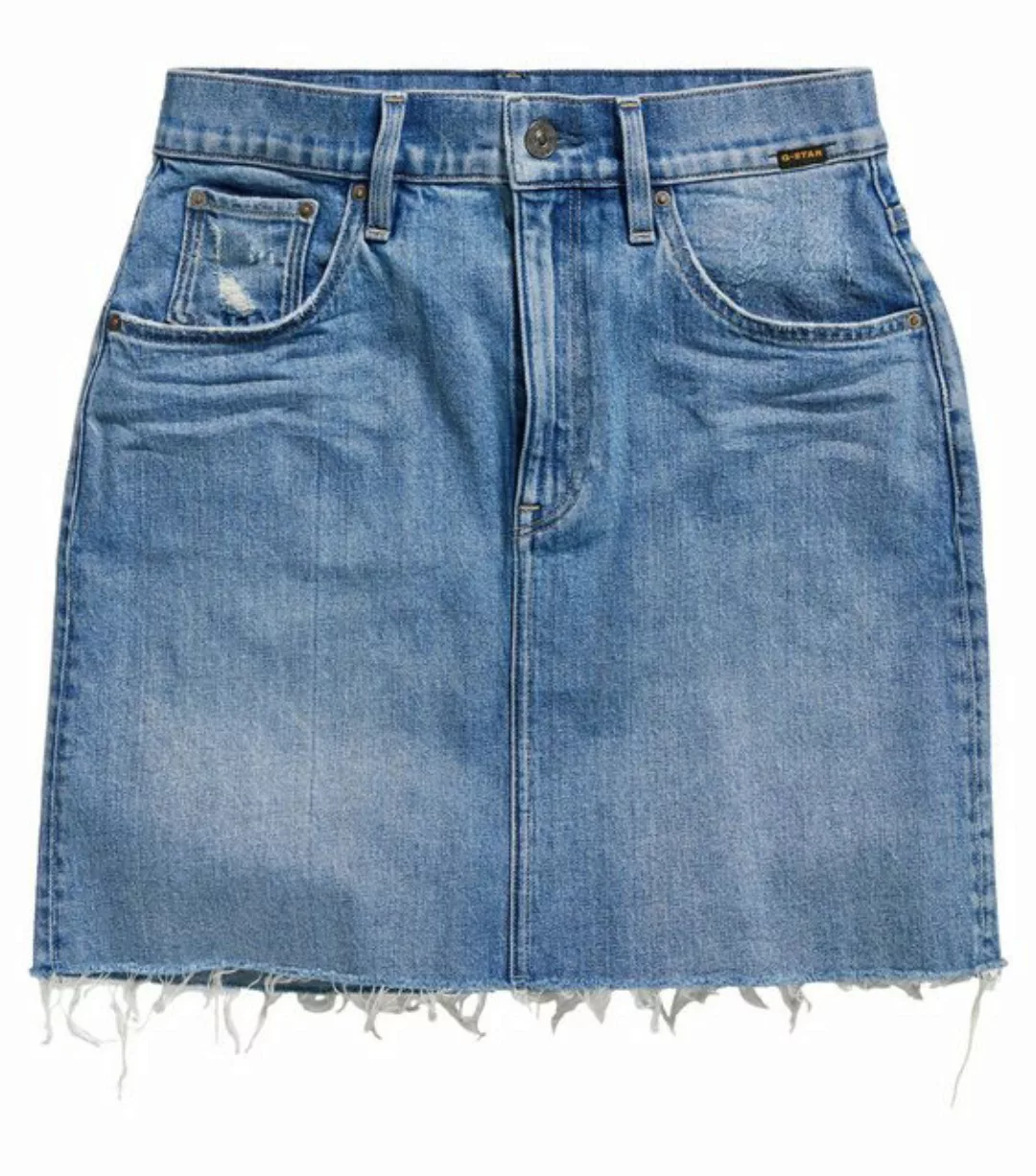 G-Star RAW Jeansrock Damen Jeansrock VIKTORIA SHORT SKIRT RAW EDGE (1-tlg) günstig online kaufen