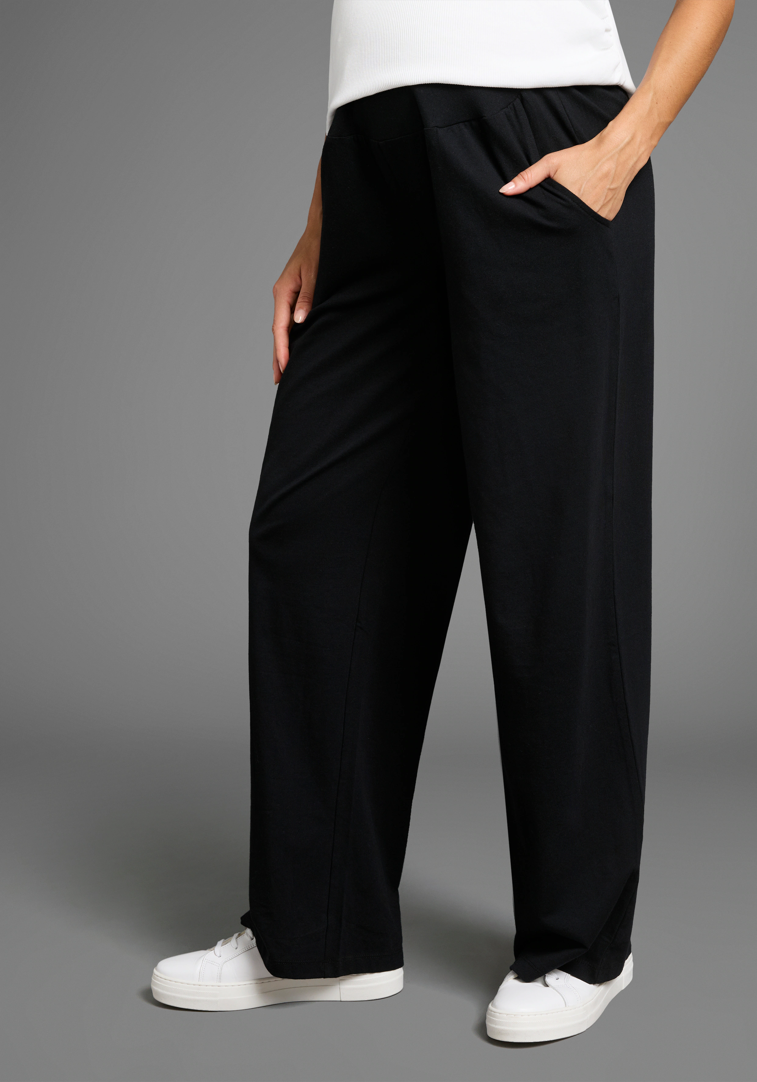Neun Monate Umstandshose "Weiche Jersey-Hose", Jersey-Hose für Schwangersch günstig online kaufen