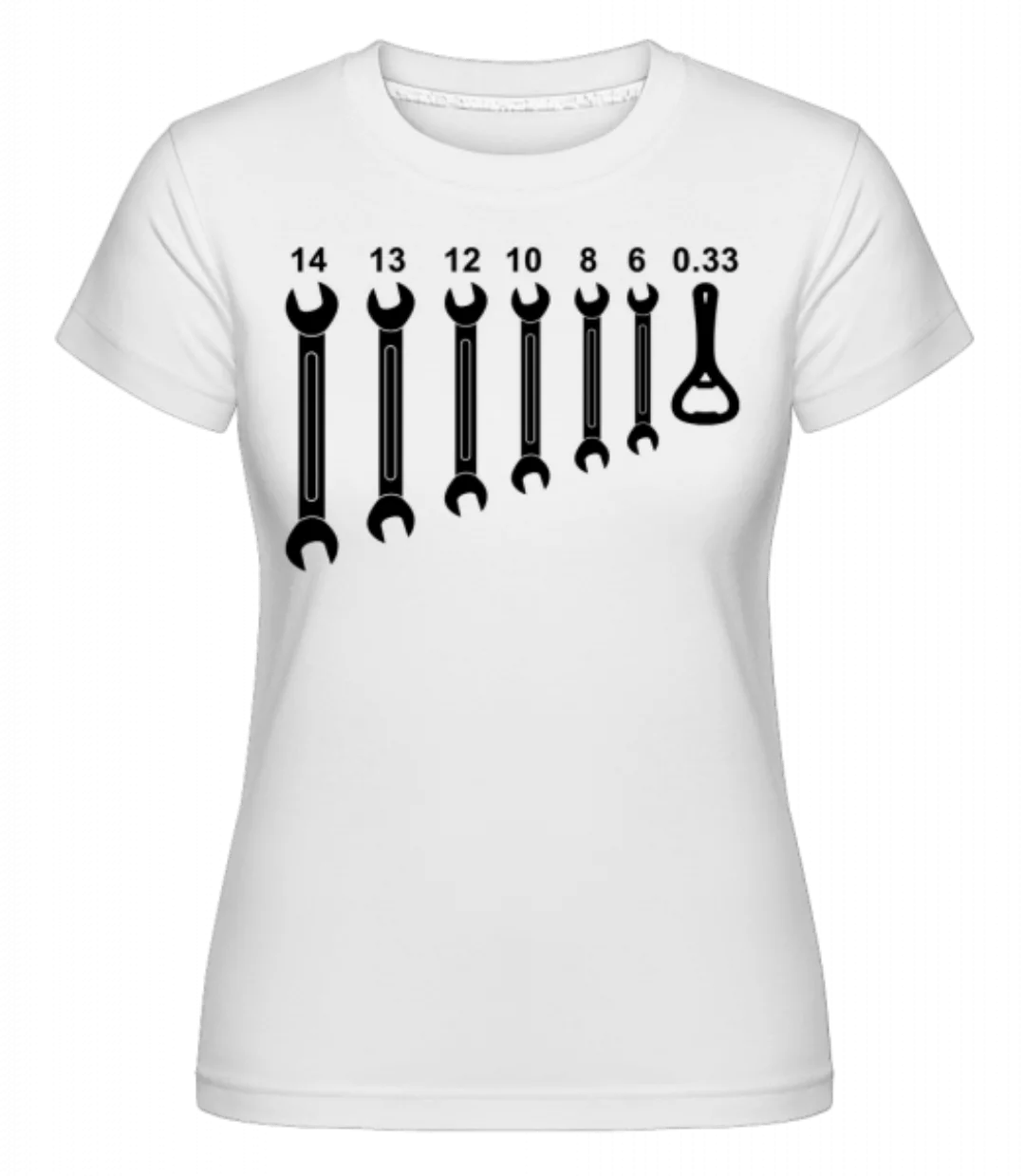 Werkzeug Bieröffner · Shirtinator Frauen T-Shirt günstig online kaufen