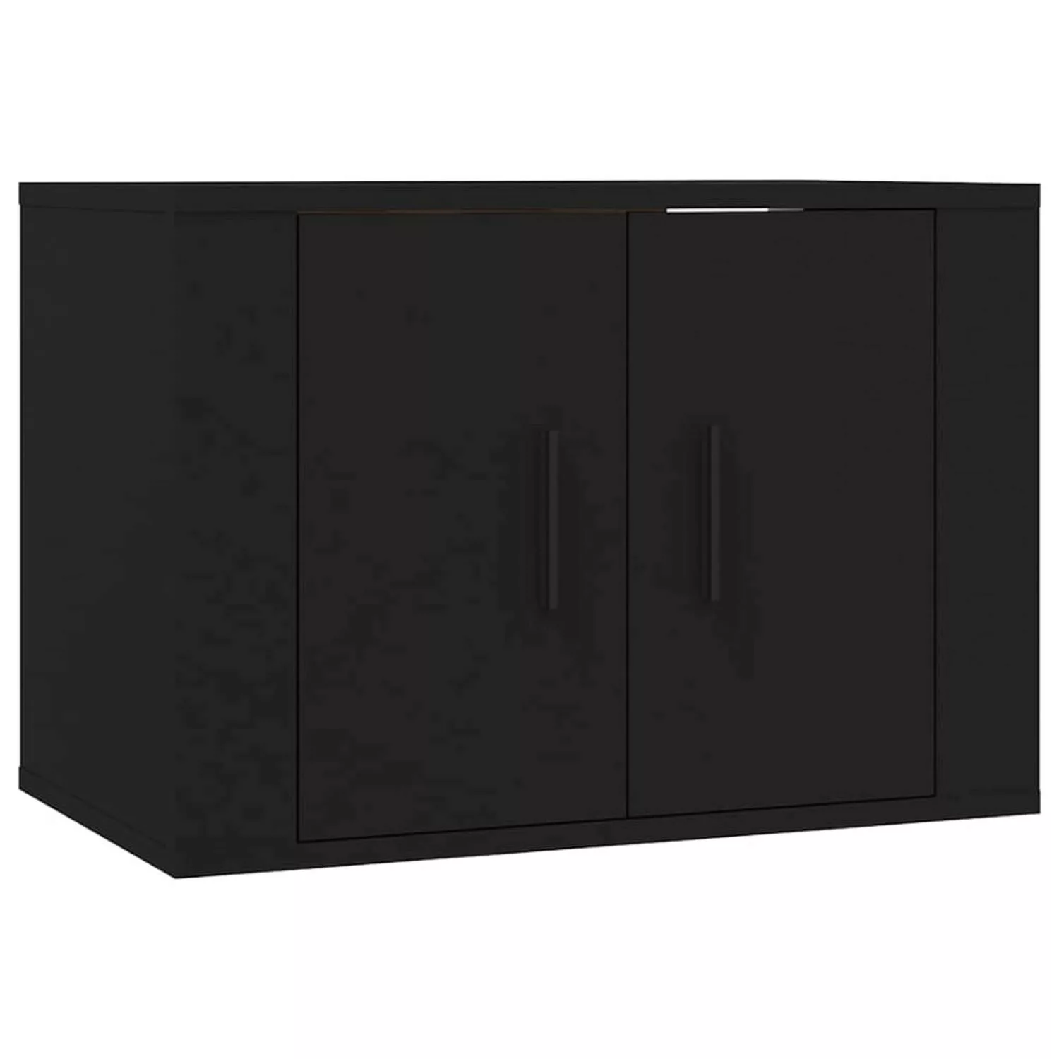 Vidaxl Tv-wandschrank Schwarz 57x34,5x40 Cm günstig online kaufen