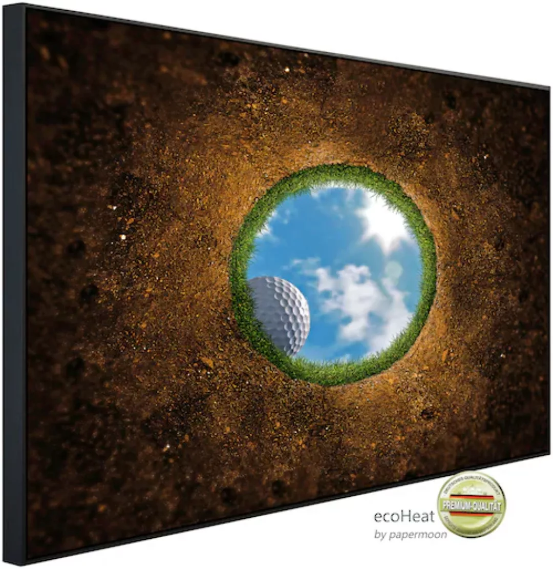 Papermoon Infrarotheizung »Golfloch«, sehr angenehme Strahlungswärme günstig online kaufen