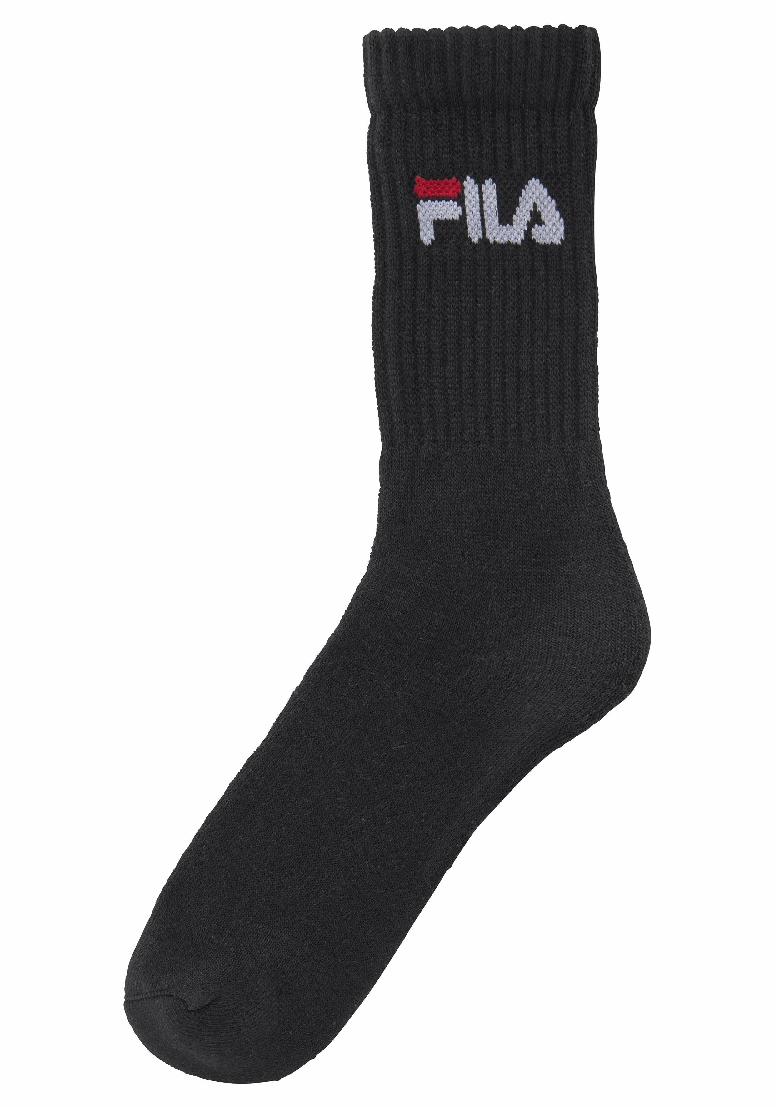 Fila Tennissocken, (3er Pack), mit verstärkten Belastungszonen günstig online kaufen