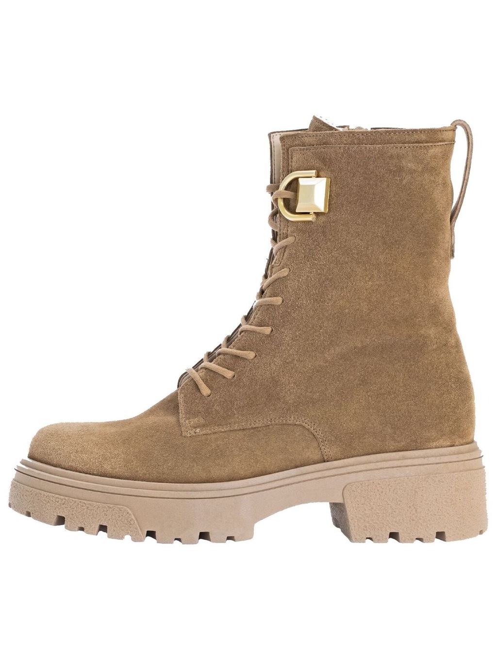 Gabor Schnürstiefelette "Gabor Stiefelette Veloursleder" günstig online kaufen