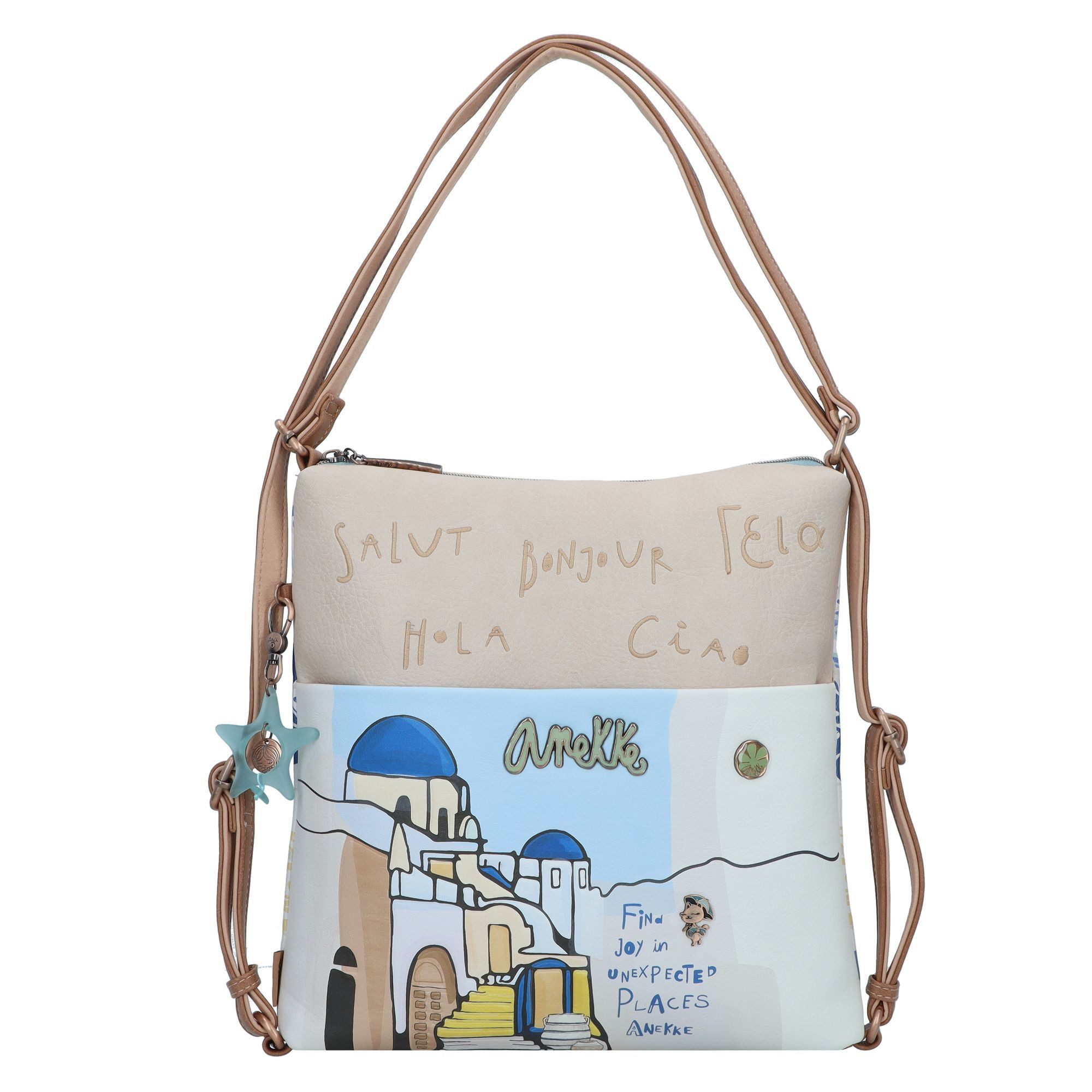 Anekke Schultertasche Sunrise, Polyurethan günstig online kaufen