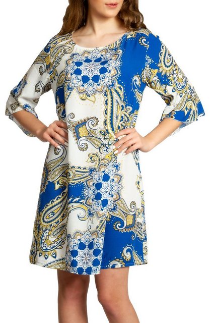 Caspar Sommerkleid SKL028 leichtes Damen Kleid mit Paisley Druck günstig online kaufen