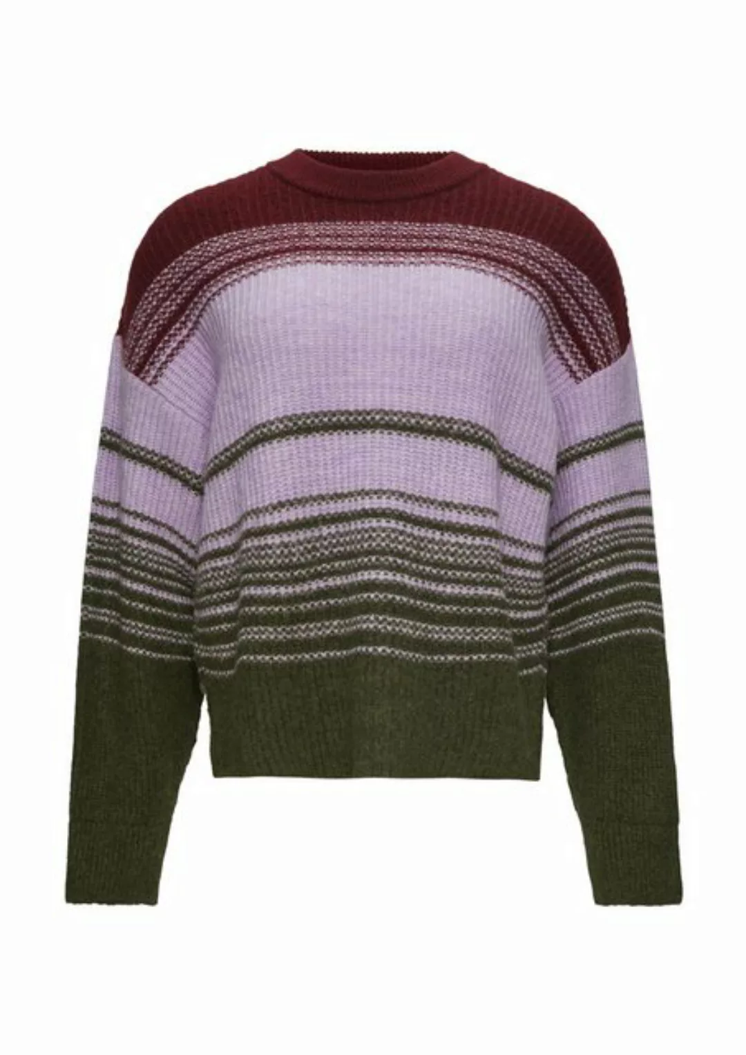 s.Oliver Strickpullover mit Intarsien Muster günstig online kaufen