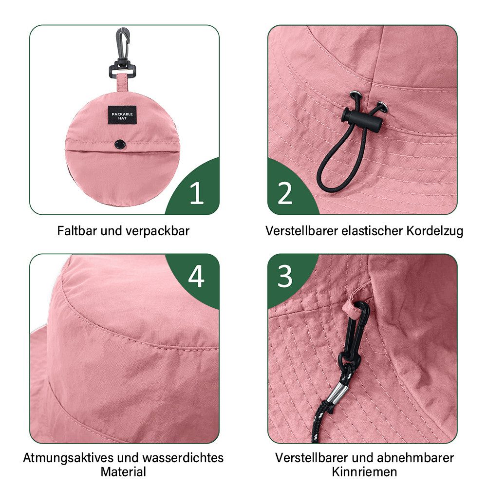 RWEUOQ Sonnenhut Sonnenhut Faltbarer Unisex Damen- günstig online kaufen