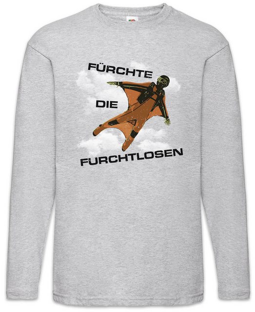 Urban Backwoods Langarmshirt Fürchte Die Furchtlosen Langarm T-Shirt Action günstig online kaufen