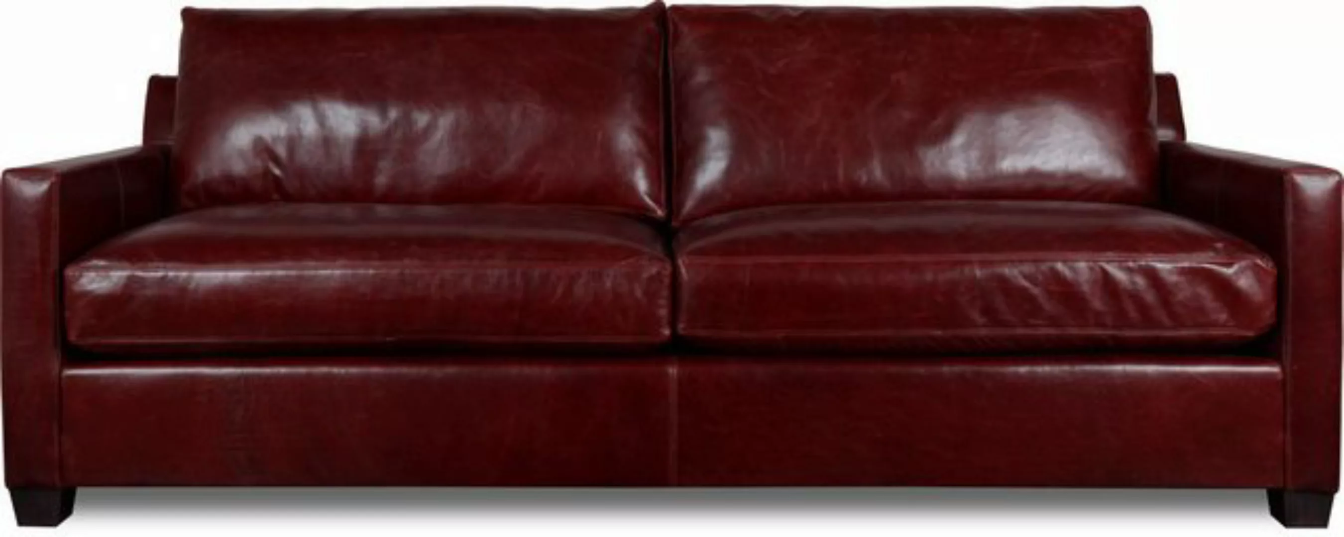 Xlmoebel Sofa Neu Chesterfield Rotes XXL-Sofa mit 3 Sitzplätzen und Polster günstig online kaufen