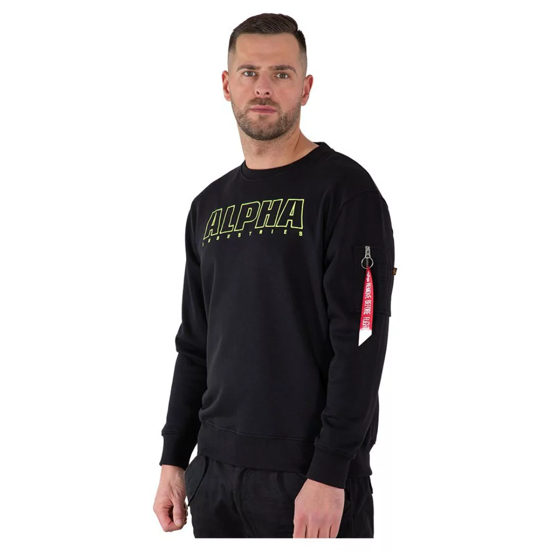 Alpha Industries Sweater "ALPHA INDUSTRIES Men - Sweatshirts Alpha Embroide günstig online kaufen