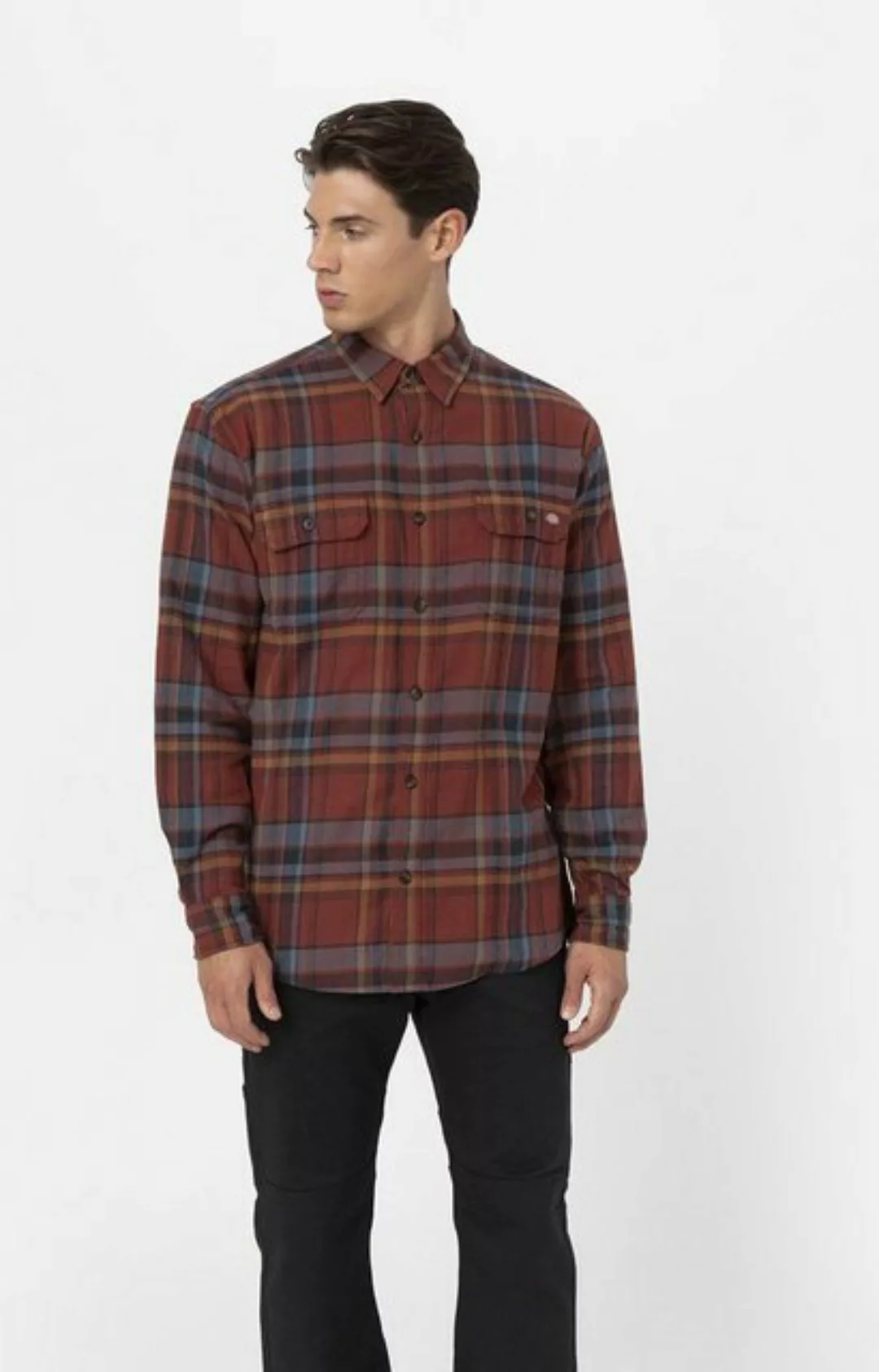 Dickies Langarmhemd Flex Flannel L/S Shirt günstig online kaufen
