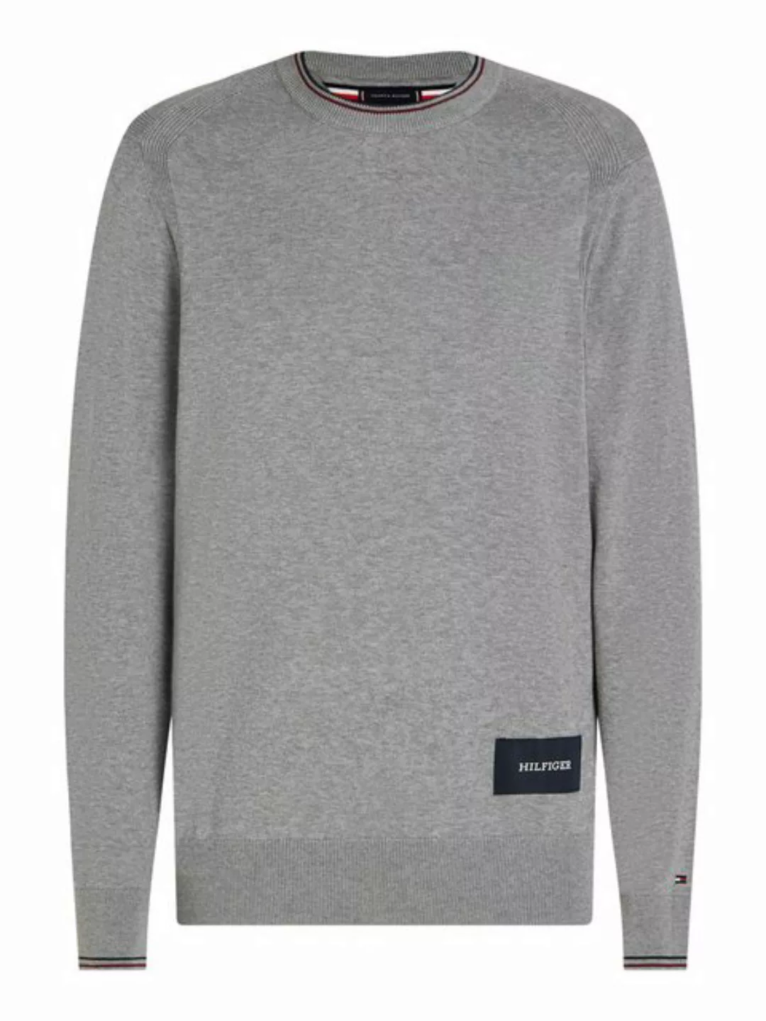 Tommy Hilfiger Rundhalspullover RWB COTTON CREW NECK farbliche Akzente in T günstig online kaufen