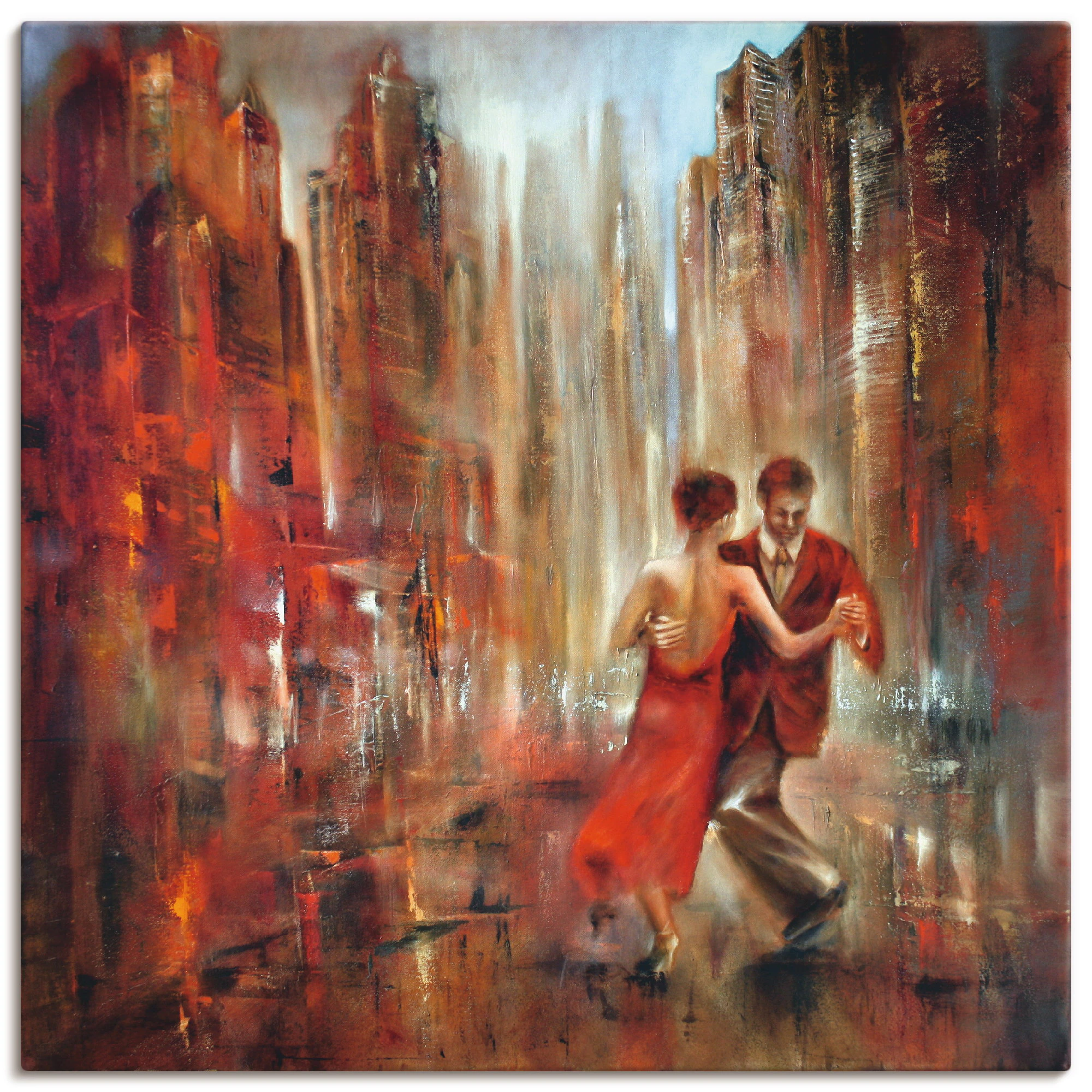Artland Wandbild "Tango", Sport, (1 St.), als Alubild, Outdoorbild, Leinwan günstig online kaufen