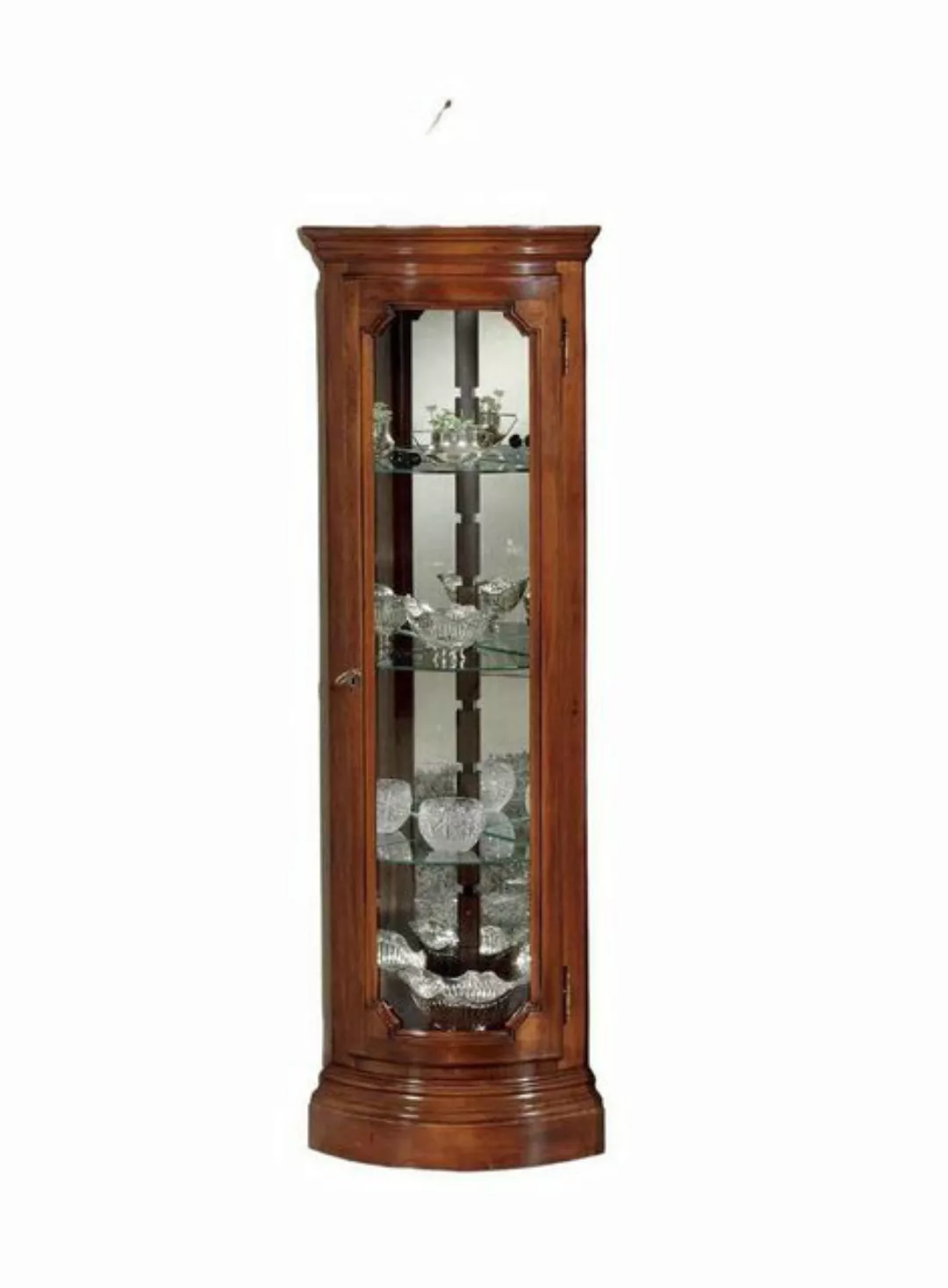 JVmoebel Vitrine Vitrinen Glas Schrank Luxus Braun Vitrine Holz für das Woh günstig online kaufen