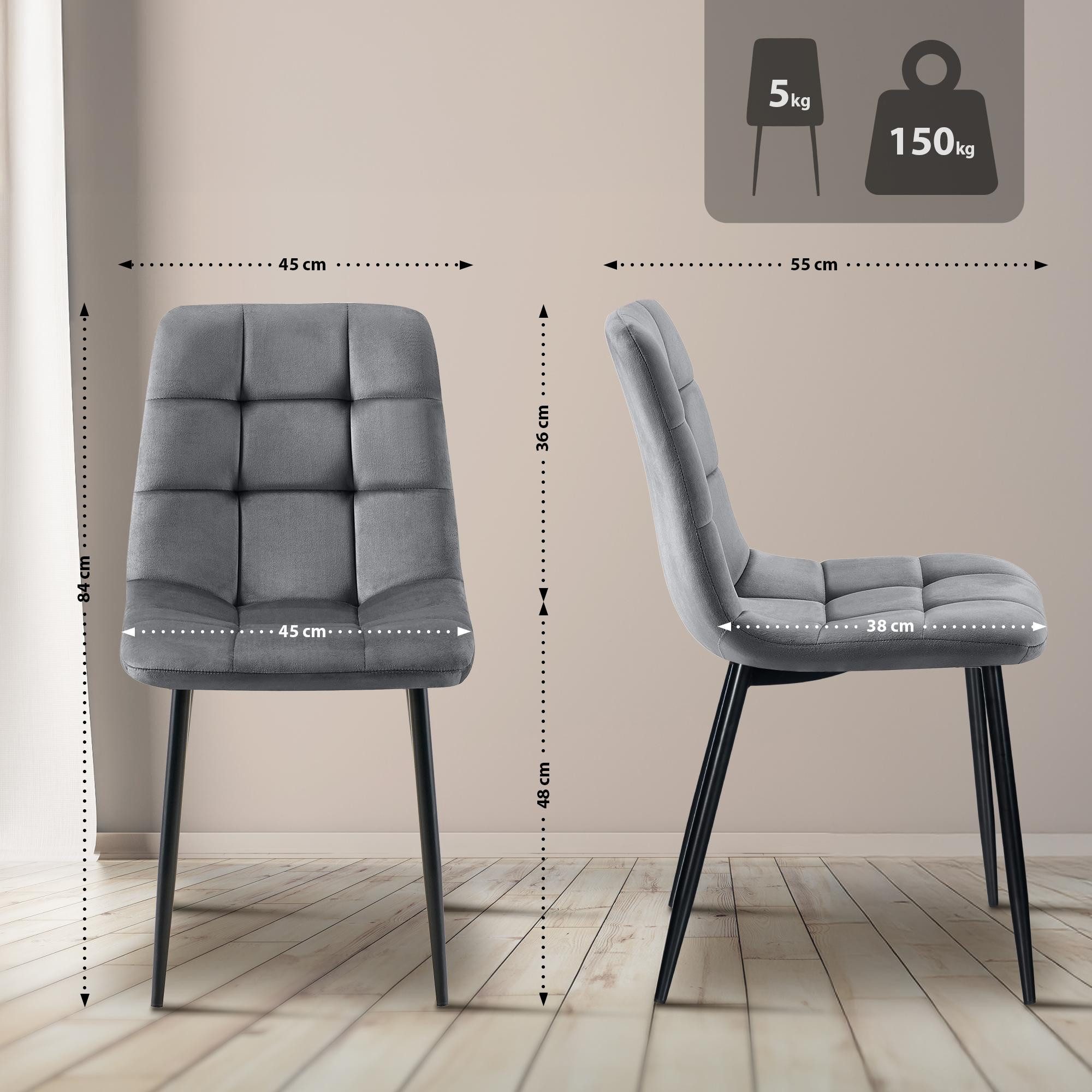 CLP Esszimmerstuhl Tilde (2er Set), mit günstig online kaufen