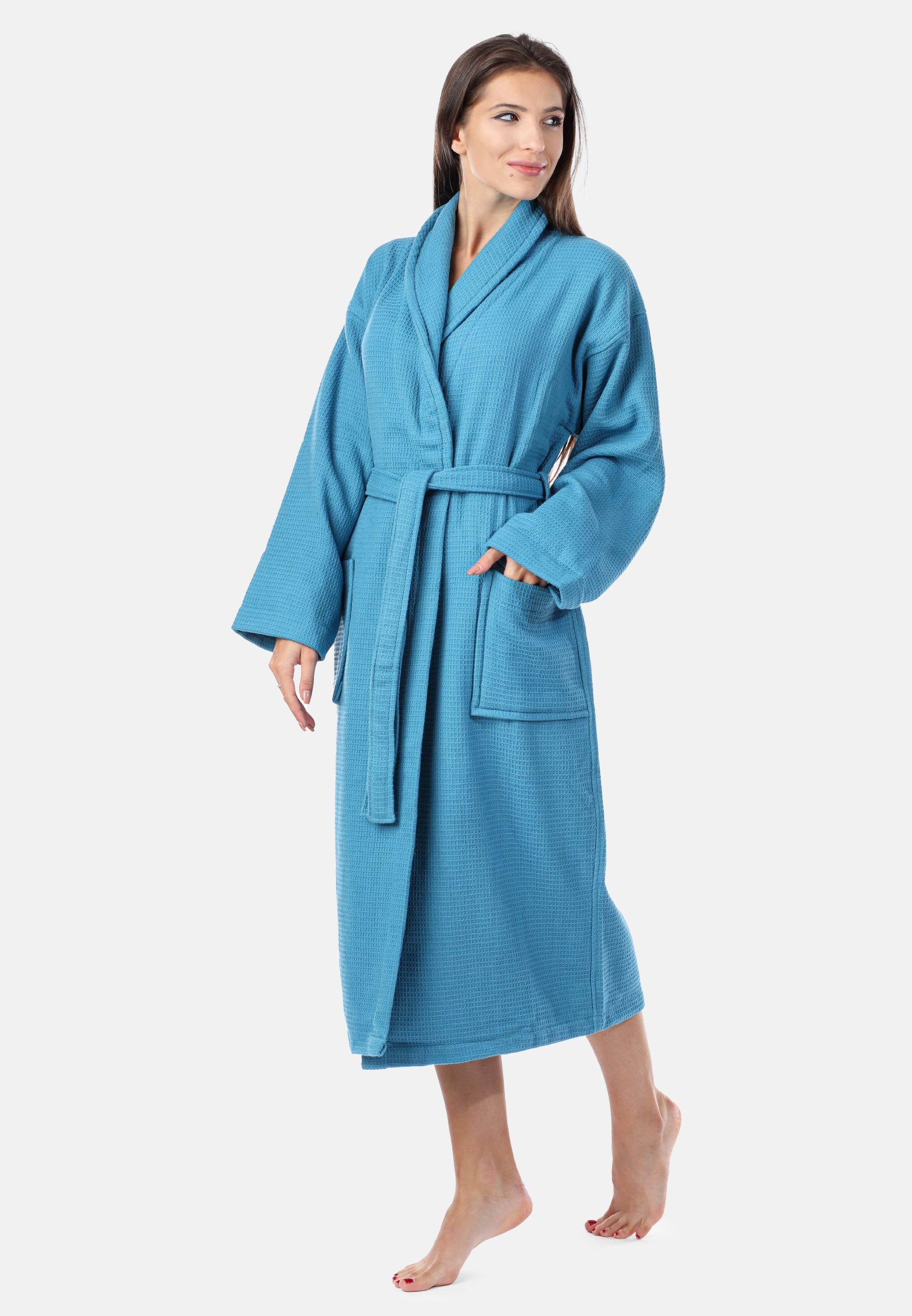 Ladeheid Bademantel Damen Waffelpiqué Bademantel - günstig online kaufen