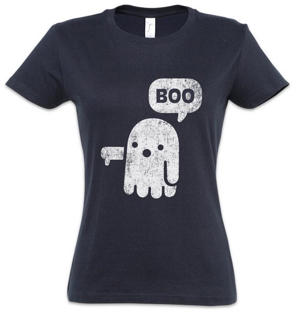 Urban Backwoods Print-Shirt Boo II Damen T-Shirt Spectre Fun Geist Ghost Ge günstig online kaufen