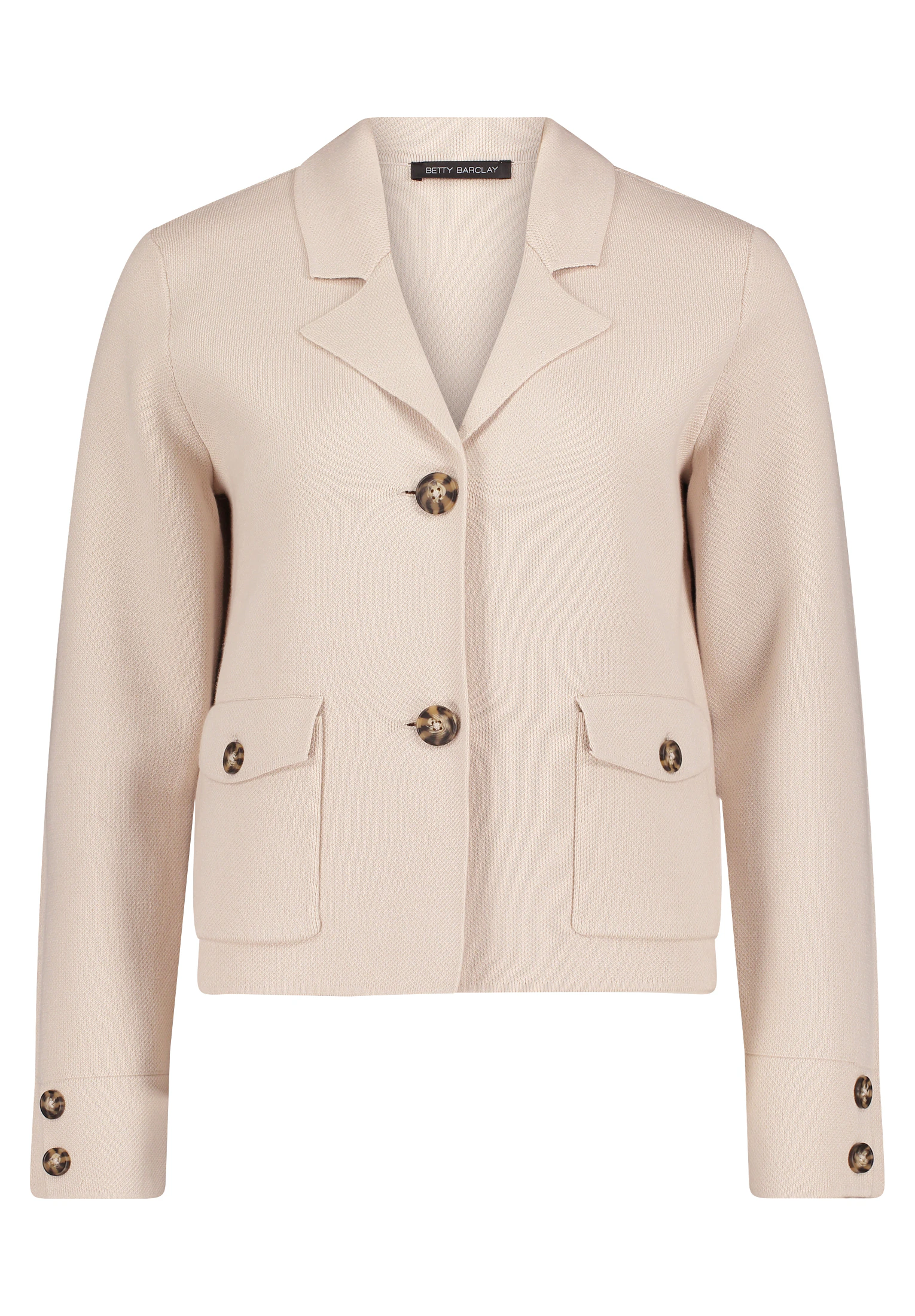 Betty Barclay Strickjacke "Betty Barclay Strickblazer mit aufgesetzten Tasc günstig online kaufen