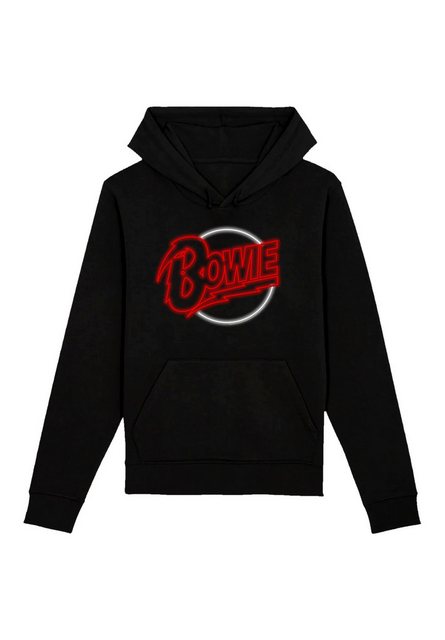 F4NT4STIC Kapuzenpullover "David Bowie Neon Logo", Premium Qualität günstig online kaufen