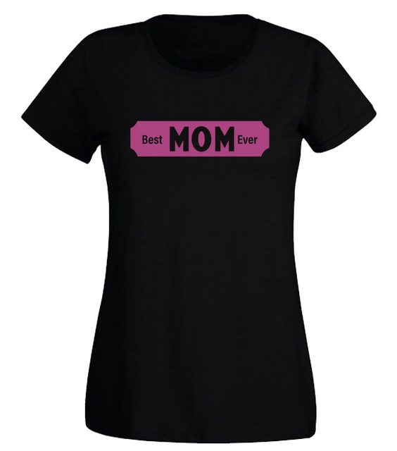 G-graphics T-Shirt Damen T-Shirt - Best Mom Ever Slim-fit, mit Frontprint, günstig online kaufen