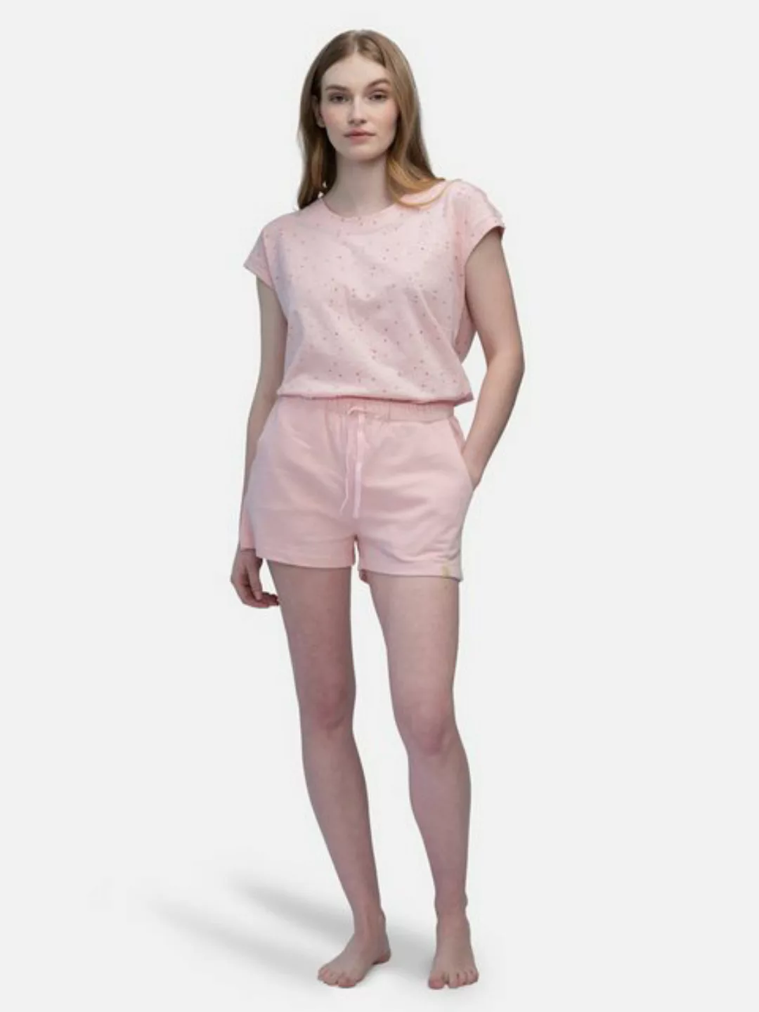 greenjama Pyjamashorts aus Jersey mit leicht strukturierter Oberfläche, Bio günstig online kaufen