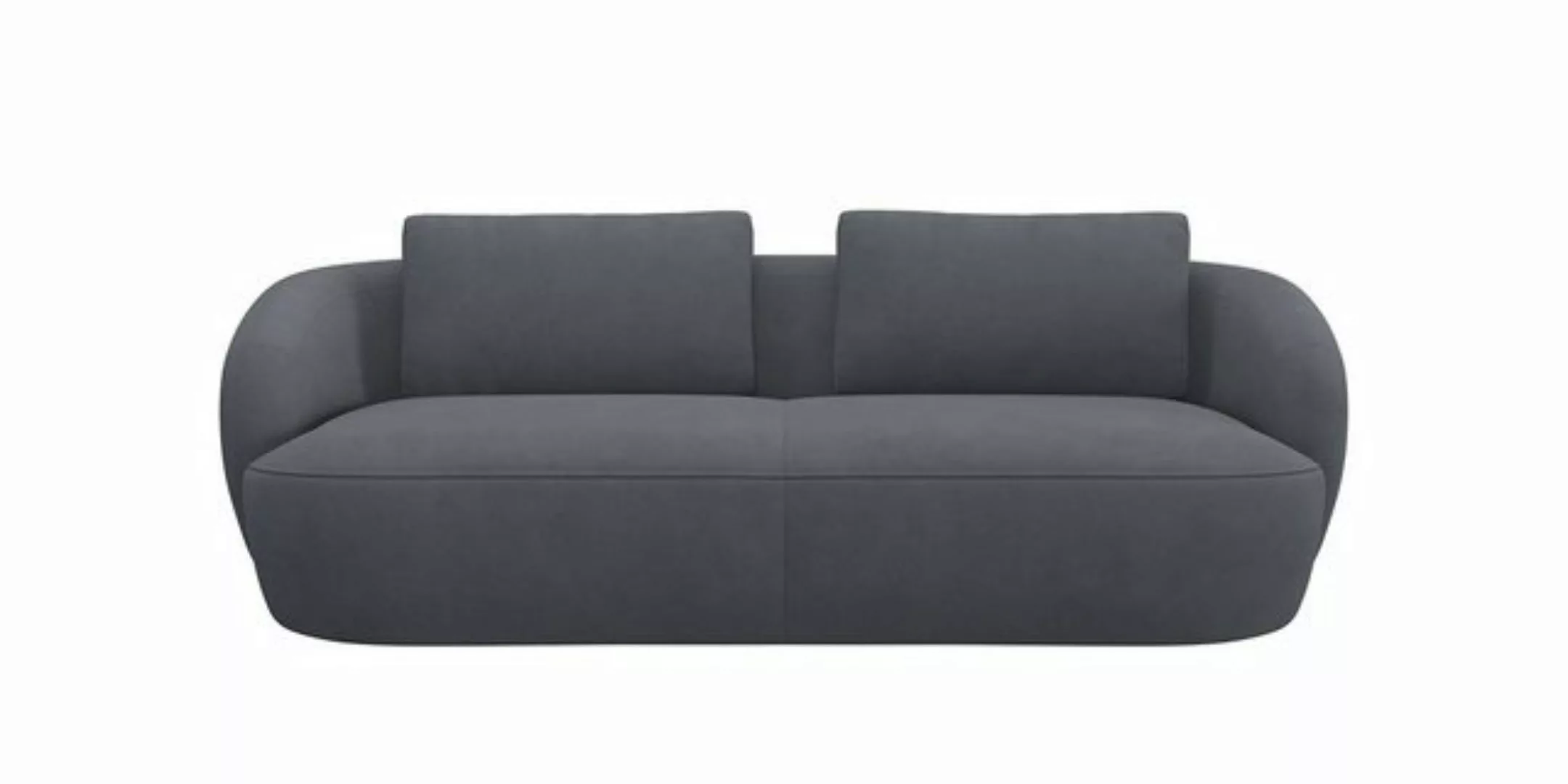 FLEXLUX 3-Sitzer Torino, rund, Couch, Dreisitzer, Modernes, organisches Sof günstig online kaufen