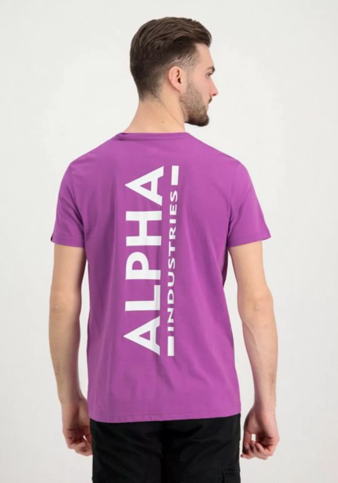 Alpha Industries T-Shirt ALPHA INDUSTRIES Men - T-Shirts Backprint T günstig online kaufen