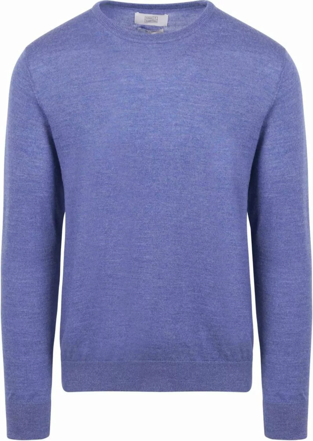 King Essentials The John Pullover Merino Mid Blau - Größe M günstig online kaufen