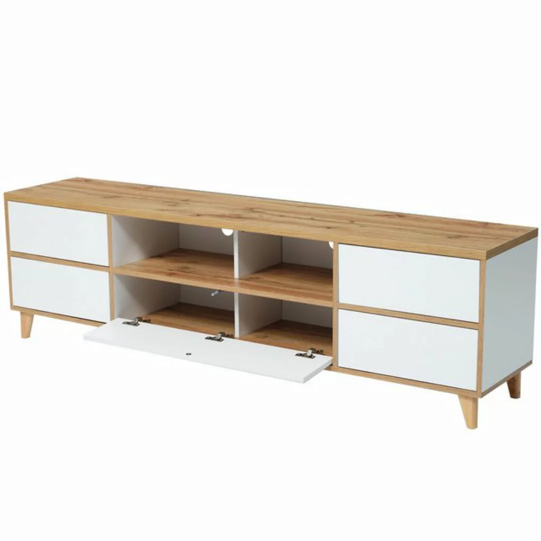 Gotagee TV-Schrank TV-Möbel Lowboard Wohnzimmermöbel Fernsehschrank Modern günstig online kaufen