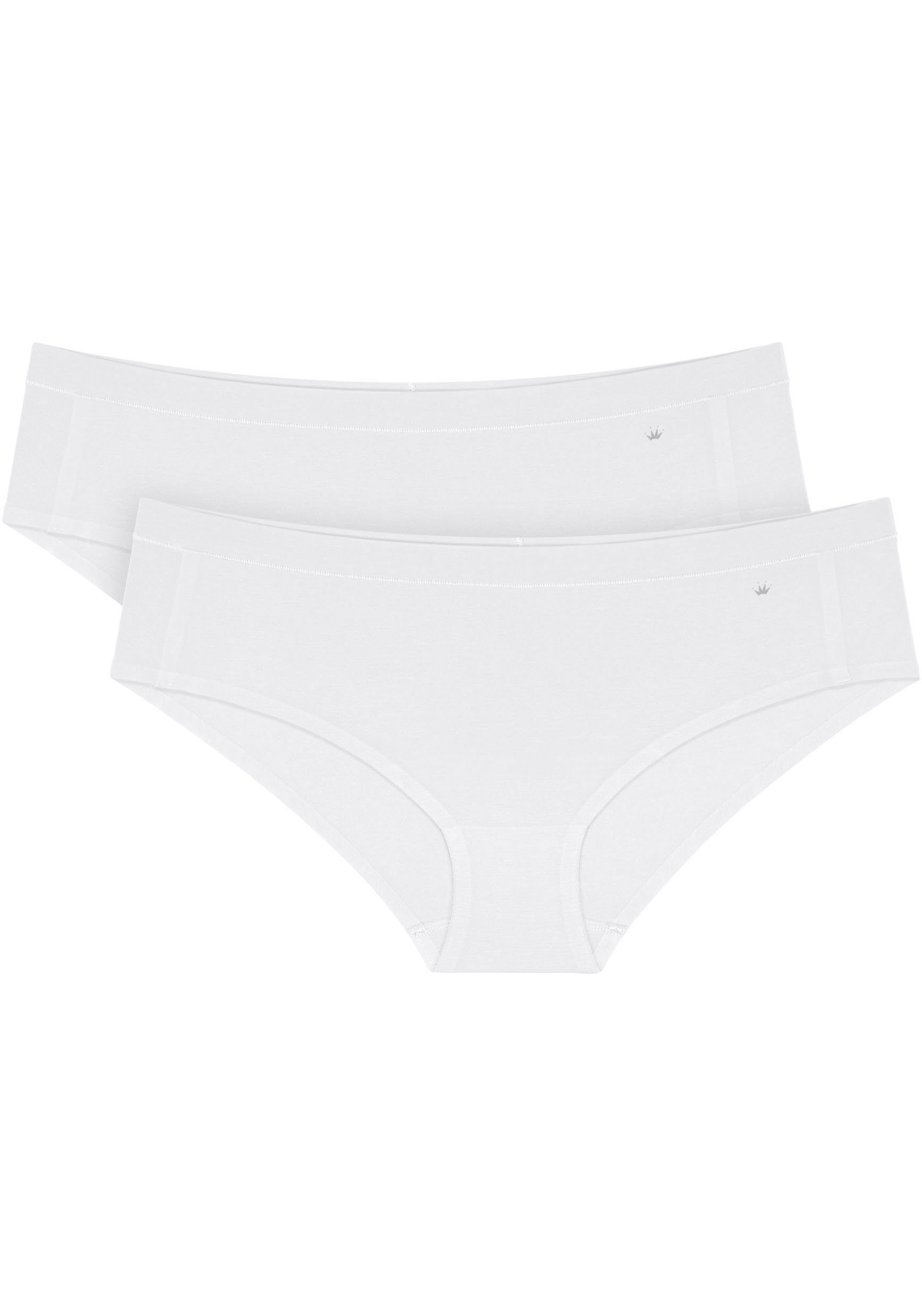 Triumph Hipster "Smart Natural", (2er Pack), bequem, weich, glatte Abschlüs günstig online kaufen