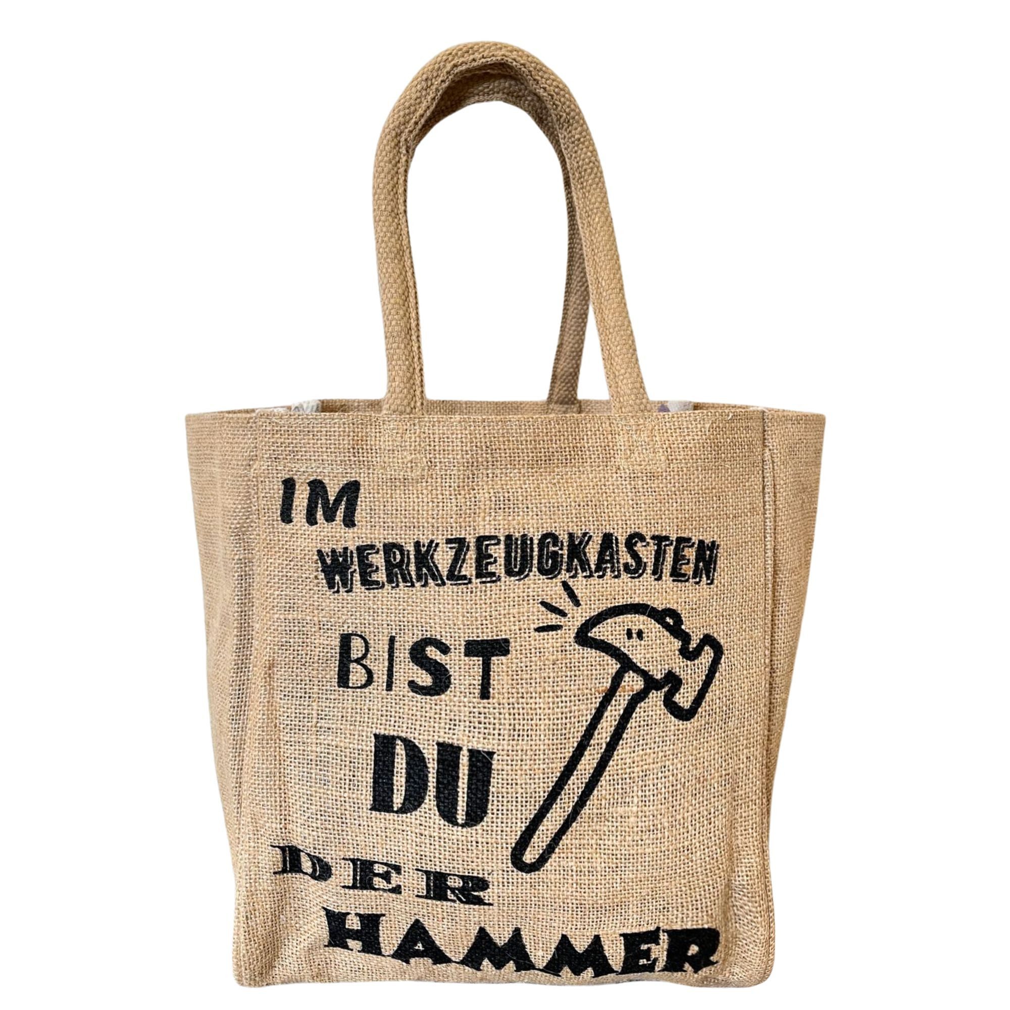 Domelo Flaschenkorb Jute Flaschentasche Vegan Bierträger günstig online kaufen